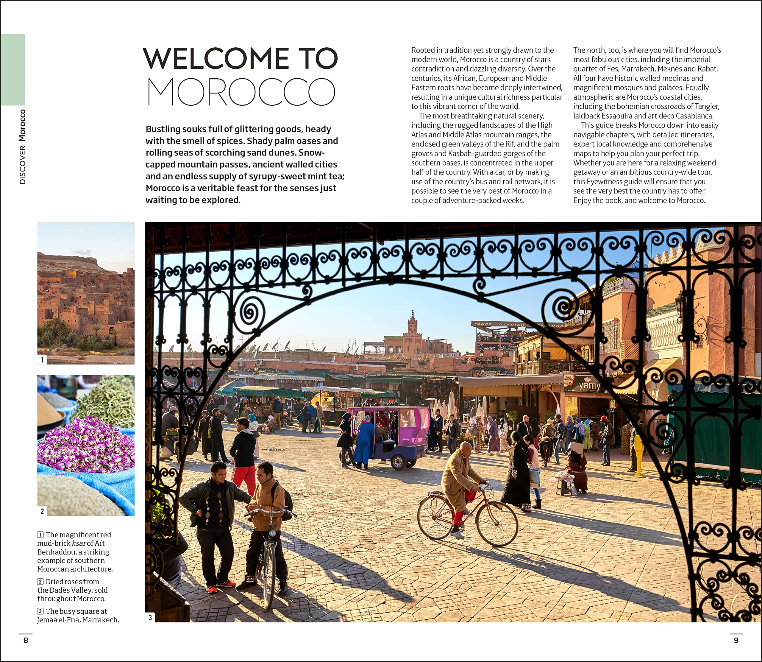 DK Morocco Travel Guide - Explore Top Attractions, Culture & Hidden Gems | Perfect for Adventure Travelers & Vacation Planners