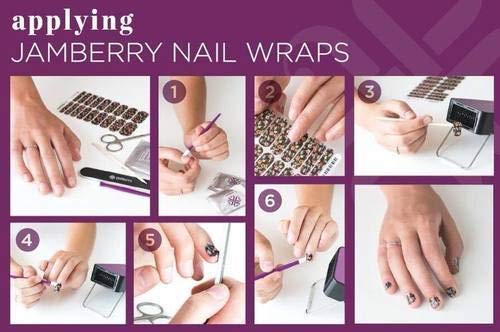 Galactic Nail Wraps - Half Sheet Nail Stickers | Jamberry Nail Wraps for Women | Easy DIY Nail Art for Parties, Weddings & Special Occasions