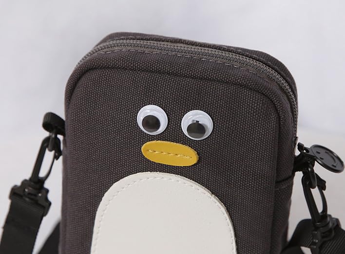 Cute Crab Crossbody Bag for Women & Girls - Kawaii Animal Sling Purse for Daily Use