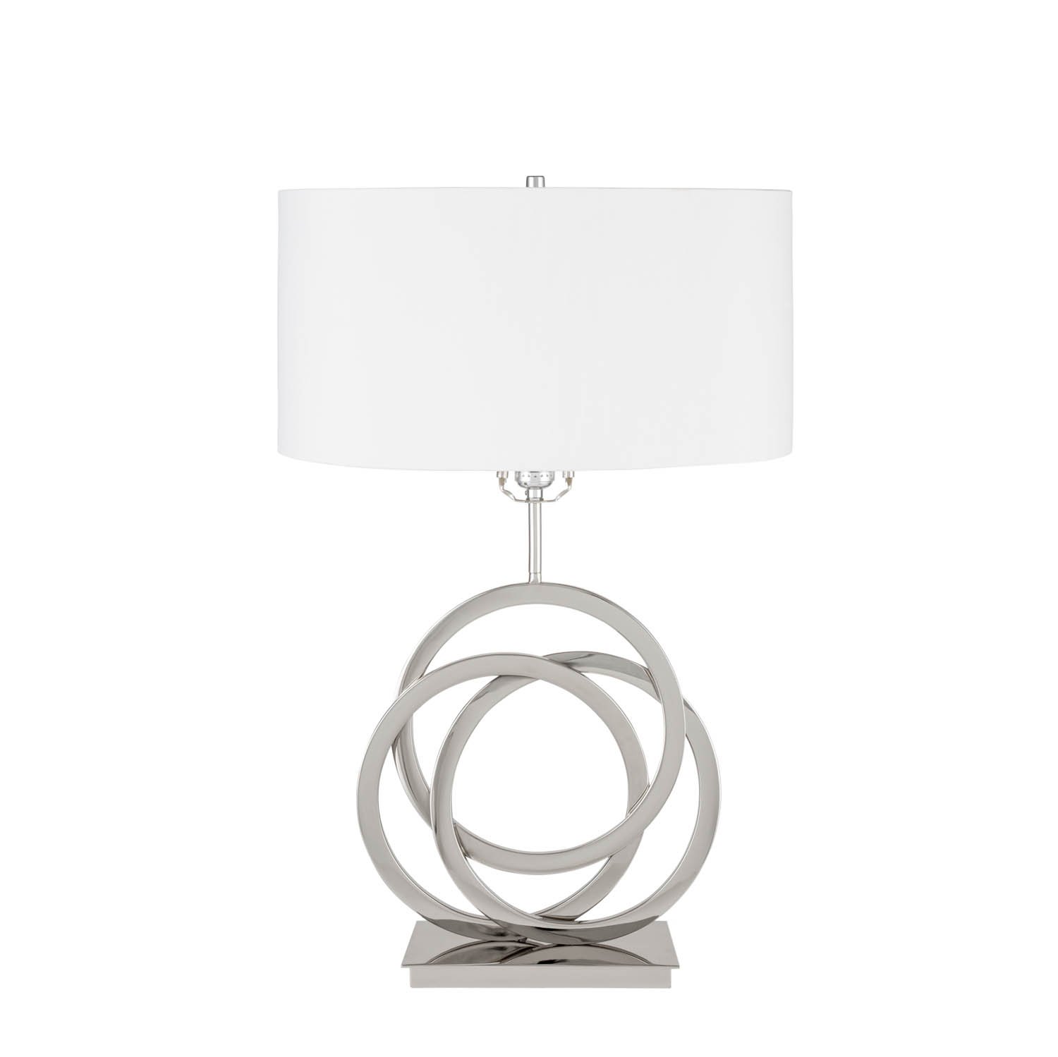 Origami Modern Table Lamp - Finesse Decor Circles LED Desk Light for Home Office, Bedroom & Living Room Decor | Energy-Efficient Decorative Lighting