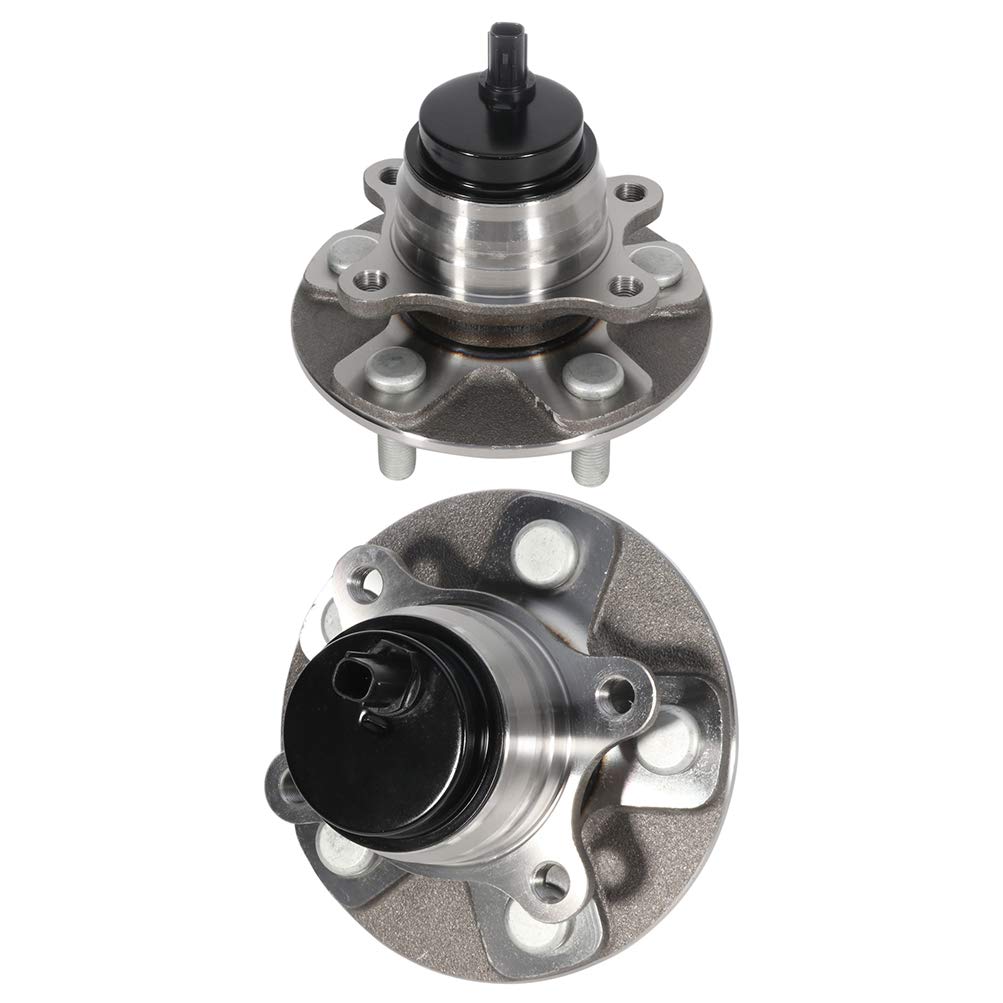 Front Wheel Bearing and Hub Assembly for 2007-2016 Lexus LS460 5-Lug with ABS Wheel Speed Sensor - 2 Pack - Compatible with RWD Models Only - Perfect for Smooth Ride & DIY Car Repairs