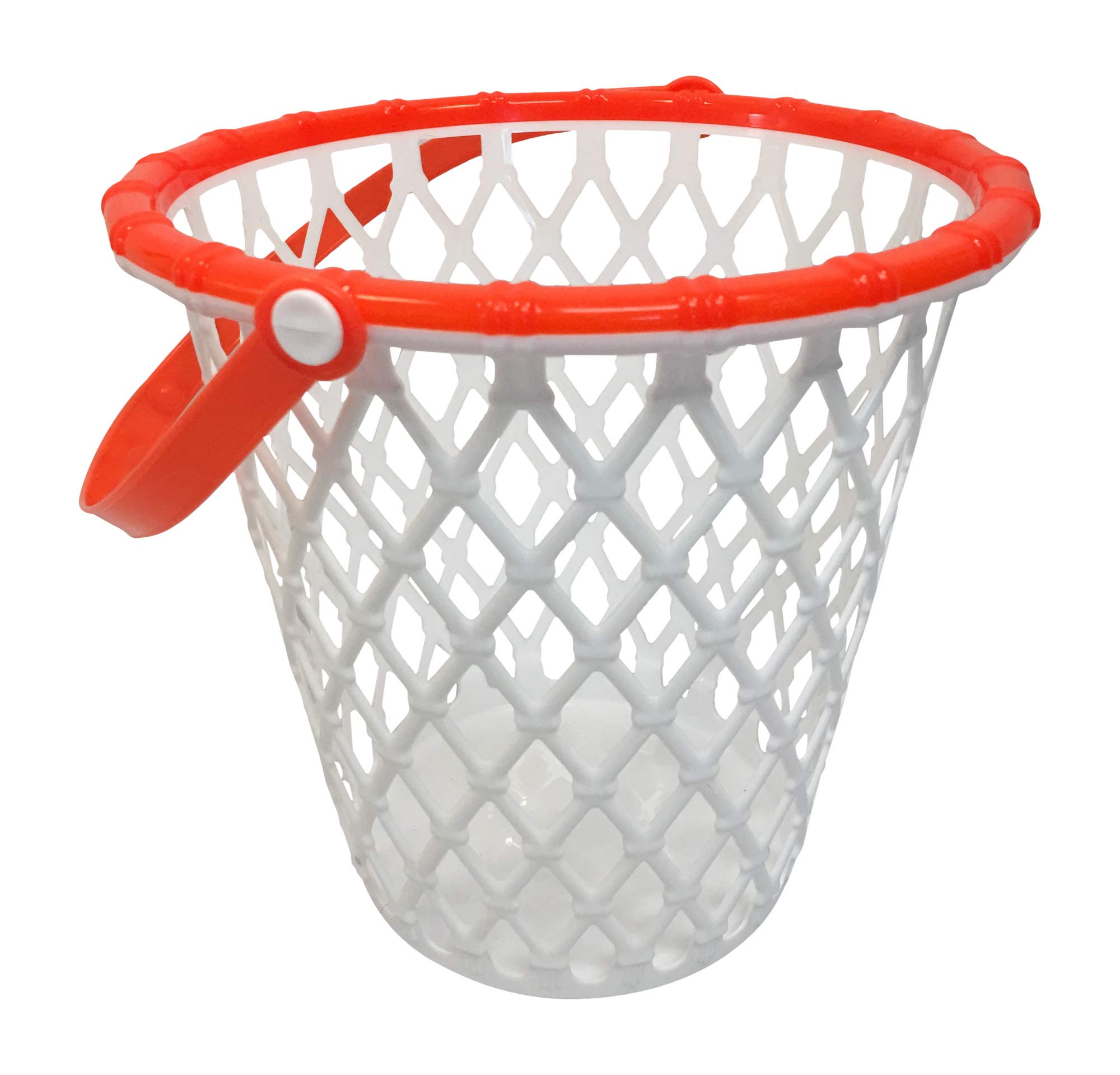 Halloween Basketball Bucket - Sports Toy Basket for Candy, Treats & Fun - Perfect for Trick or Treat, Party Games & Indoor Play
