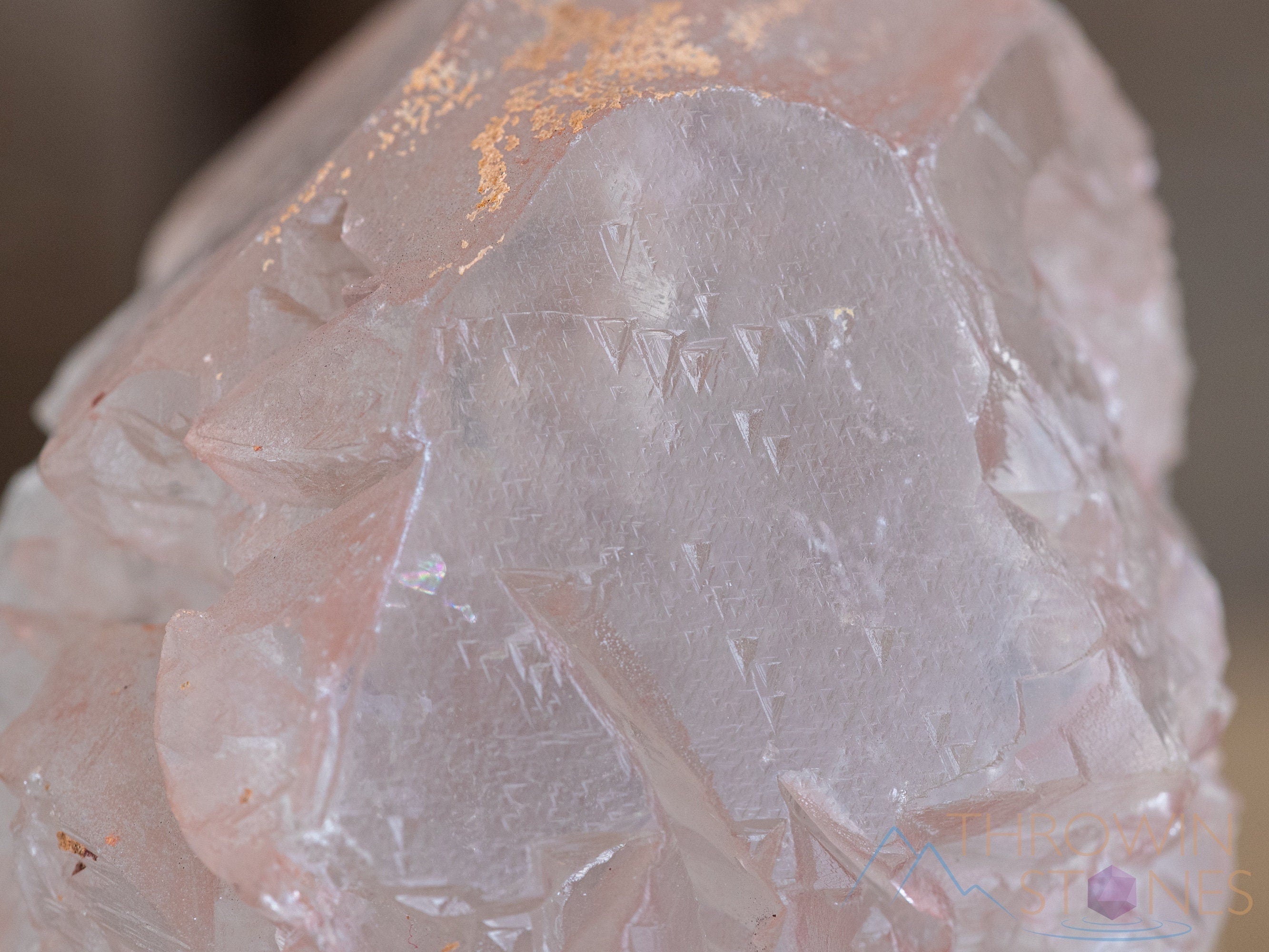 NIRVANA QUARTZ Etched Ice Himalayan Quartz Raw Crystal - Natural Healing Stone for Meditation, Yoga & Spiritual Growth | Perfect Housewarming Gift & Home Decor | Raw Crystals and Stones Collection (40300)