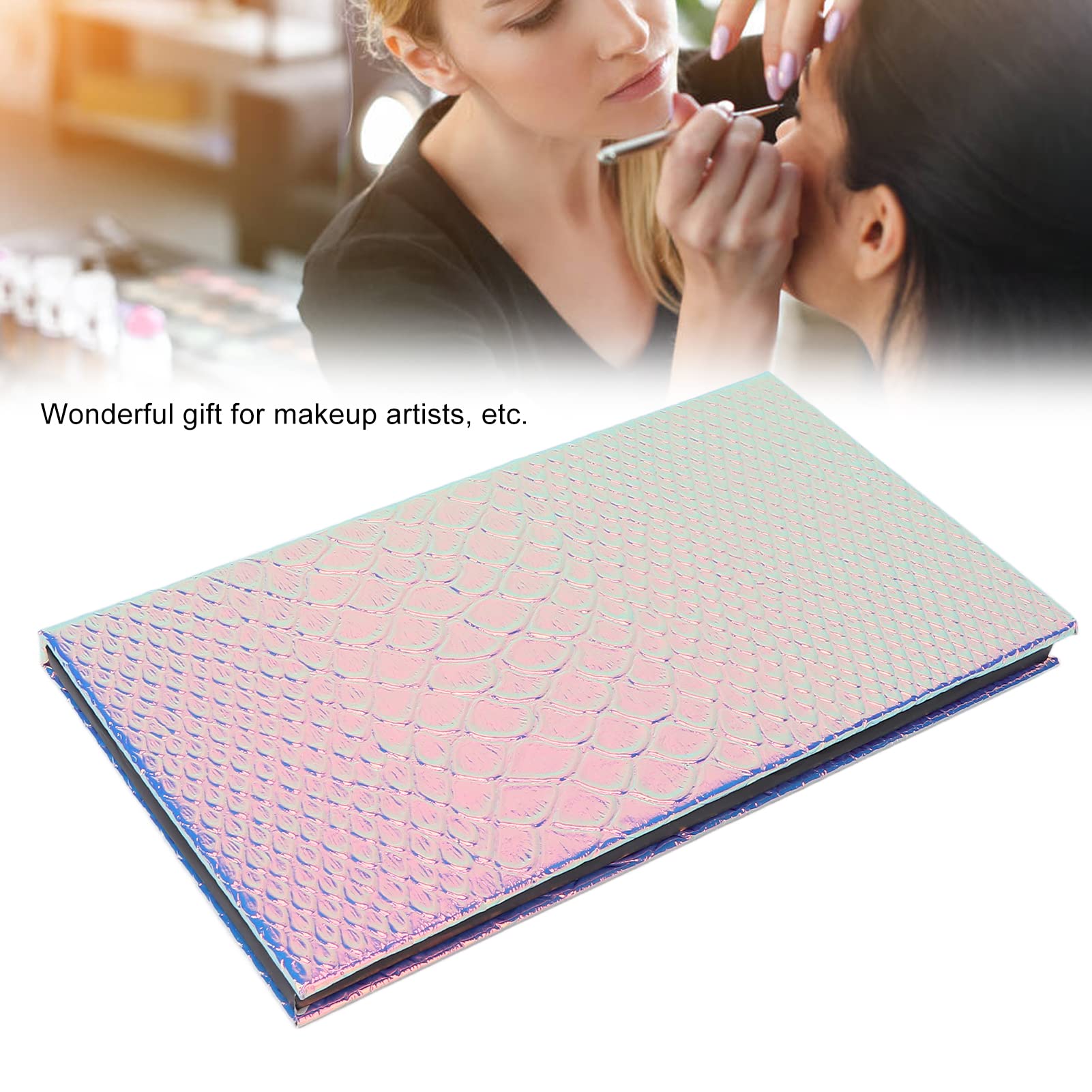 DIY Magnetic Makeup Palette - Durable Empty Eyeshadow Case with Mirror for Powder, Lipstick & Blush | Portable & Sturdy for Travel & Professional Use