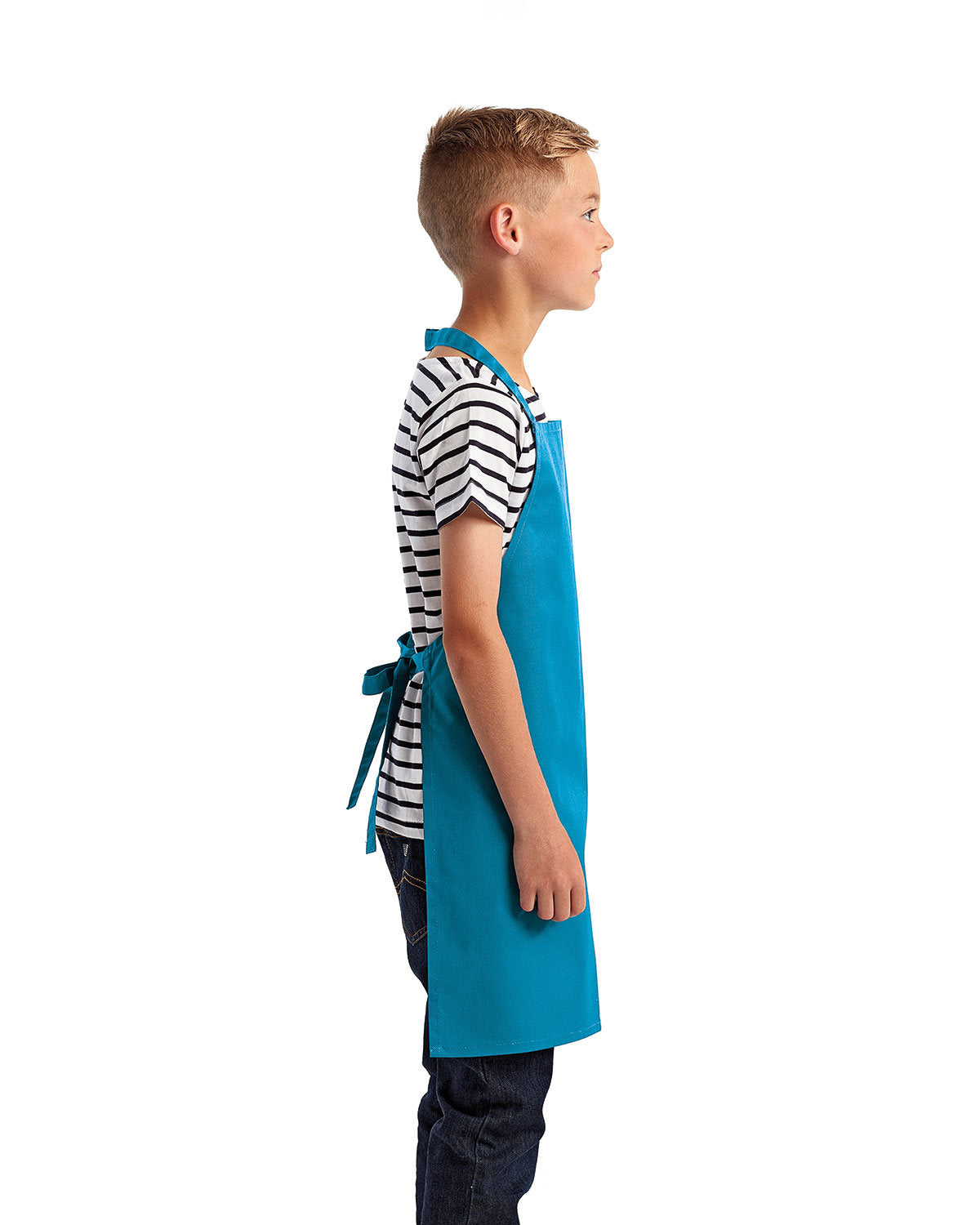 Reprime RP149 Youth Recycled Apron - Eco-Friendly Artisan Collection for Kids Cooking & Baking - Perfect for Young Chefs, DIY Crafts & Kitchen Activities