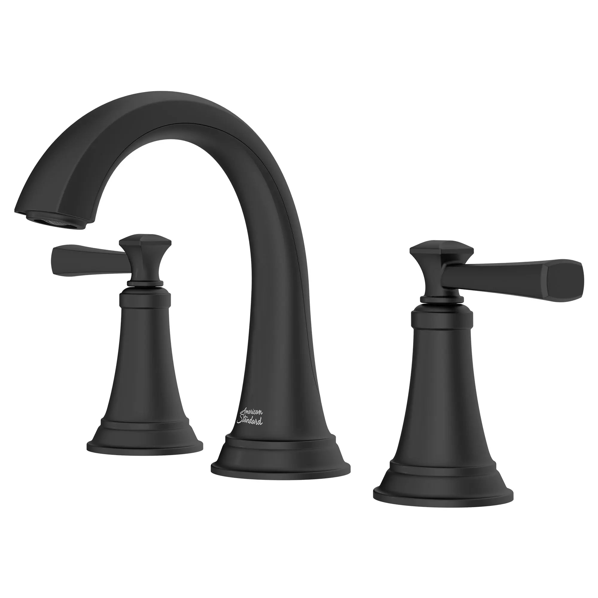 Glenmere 8 Inch Widespread 2 Handle Bathroom Faucet - 1.2 GPM/4.5 LPM Water-Saving Design with Lever Handles - Perfect for Modern Bathroom Vanities and Powder Rooms