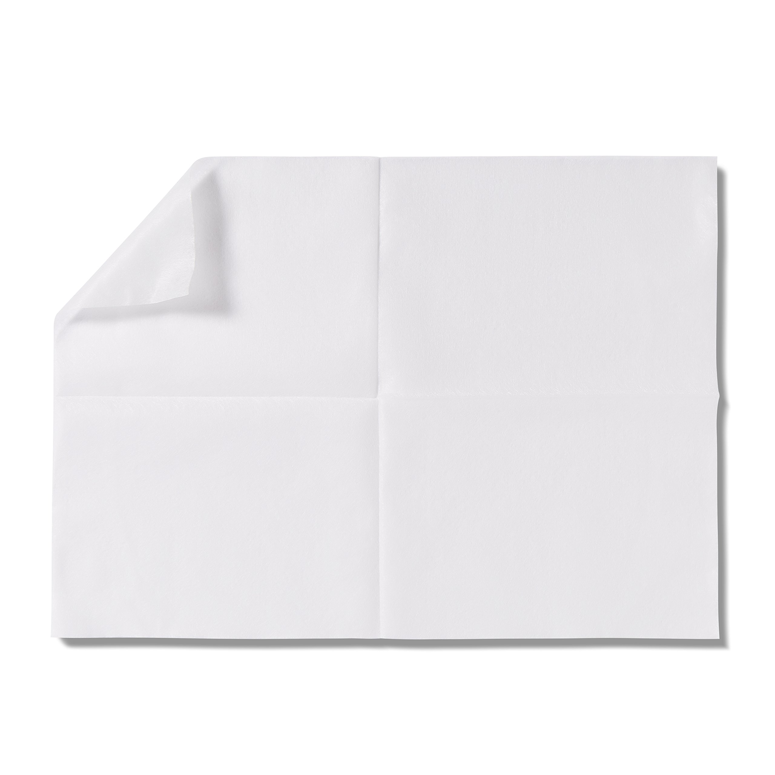 Medline Ultrasoft Absorbent Dry Cleansing Wipes - Hypoallergenic, Fragrance-Free, 10