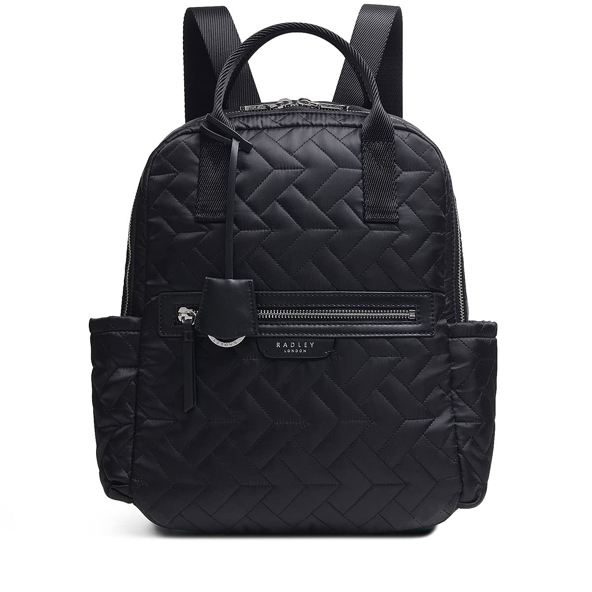 Radley London Finsbury Park Quilted Medium Zip Top Backpack for Women - Stylish Laptop Bag for Work, School & Travel
