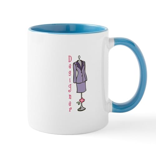 White/Blue Inside - Dress Designer Mugs