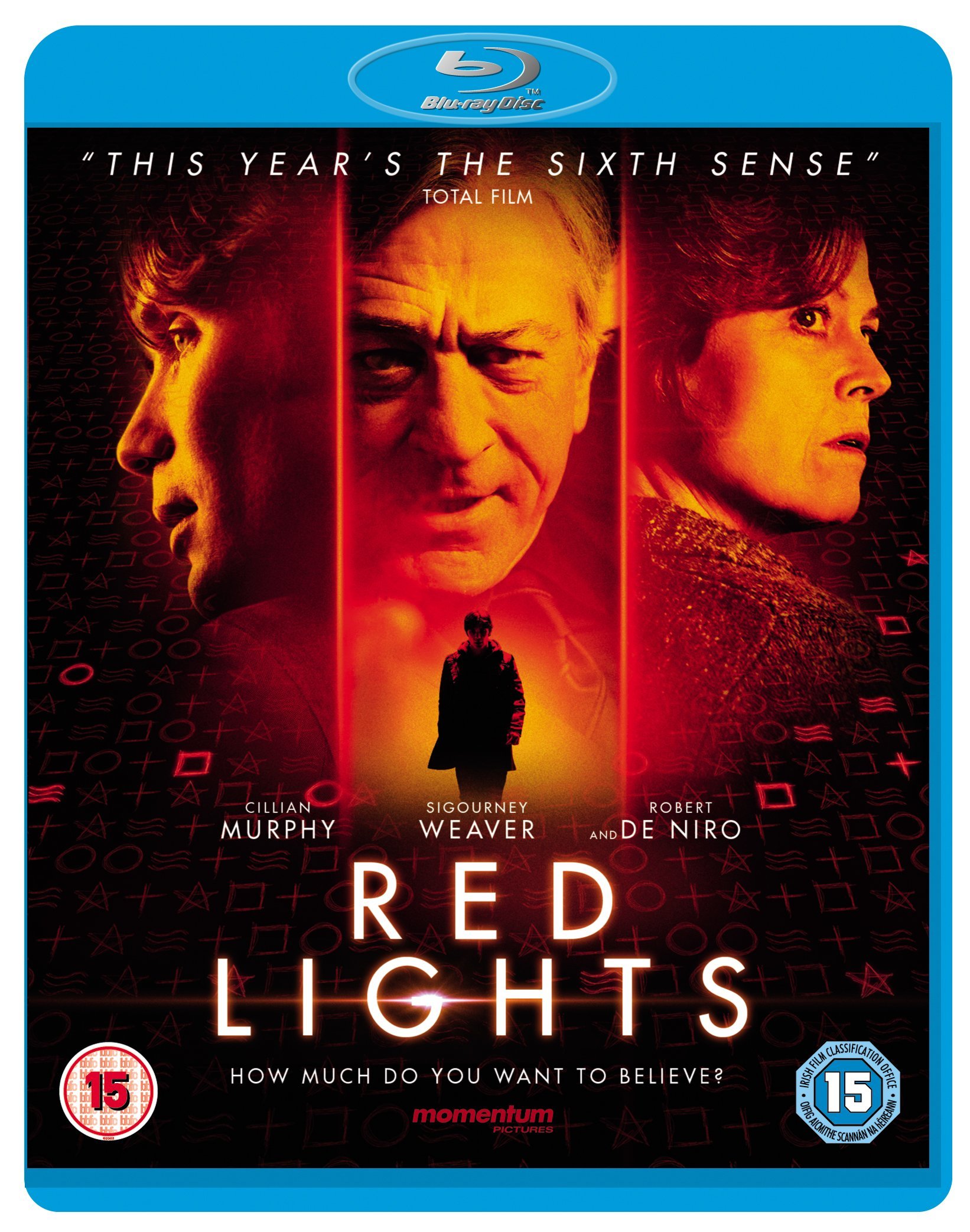 Red Lights Blu-ray Movie - Thriller Film with Robert De Niro & Sigourney Weaver - Perfect for Movie Nights & Home Theater Collections