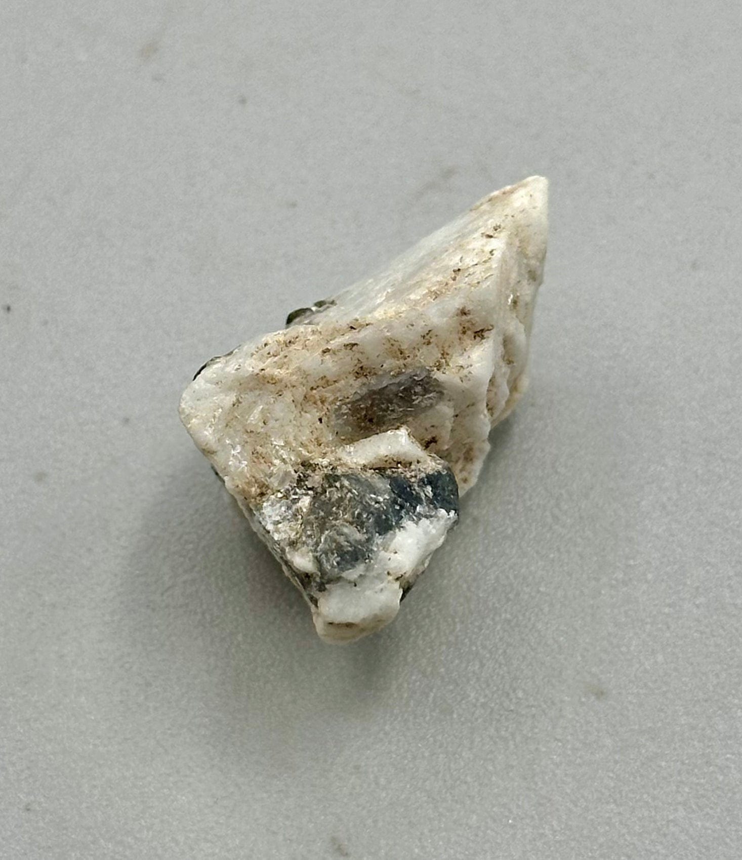 Natural Canadian Sapphire Crystal in Feldspar Matrix - Rare Mineral Specimen for Collectors, Jewelry Making & Home Decor