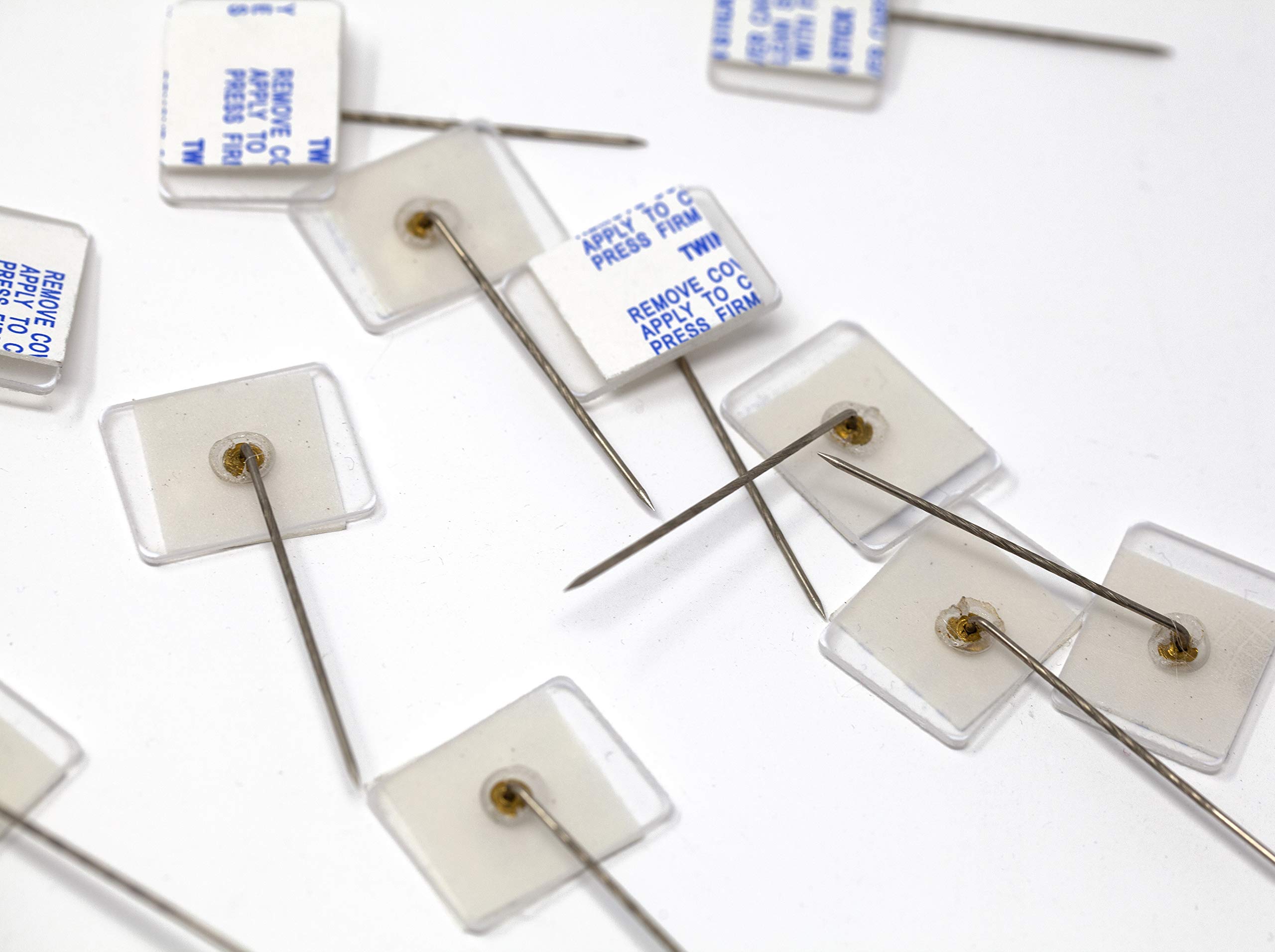500-Pack Cubicle Pins & Partition Pins - USA-Made Fabric Pins for Office Decor, Furniture Mounting & Sign Hanging | Perfect for Cubicle Walls, Bulletin Boards & Fabric Displays
