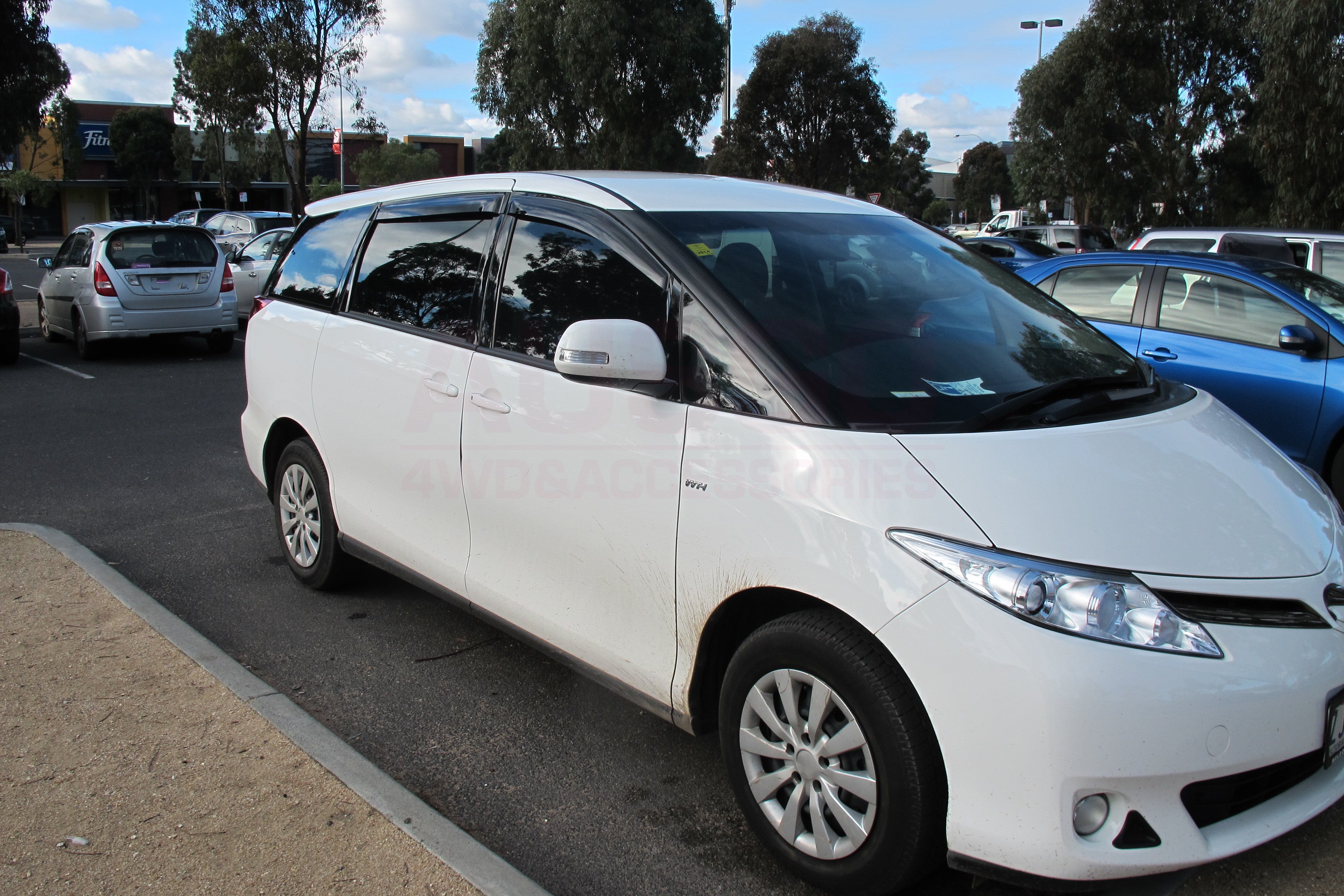 Weather Shields for Toyota Estima 2006-2019 - Rain Guards & Window Deflectors for Wind & Rain Protection - Perfect for All-Weather Driving & Outdoor Adventures