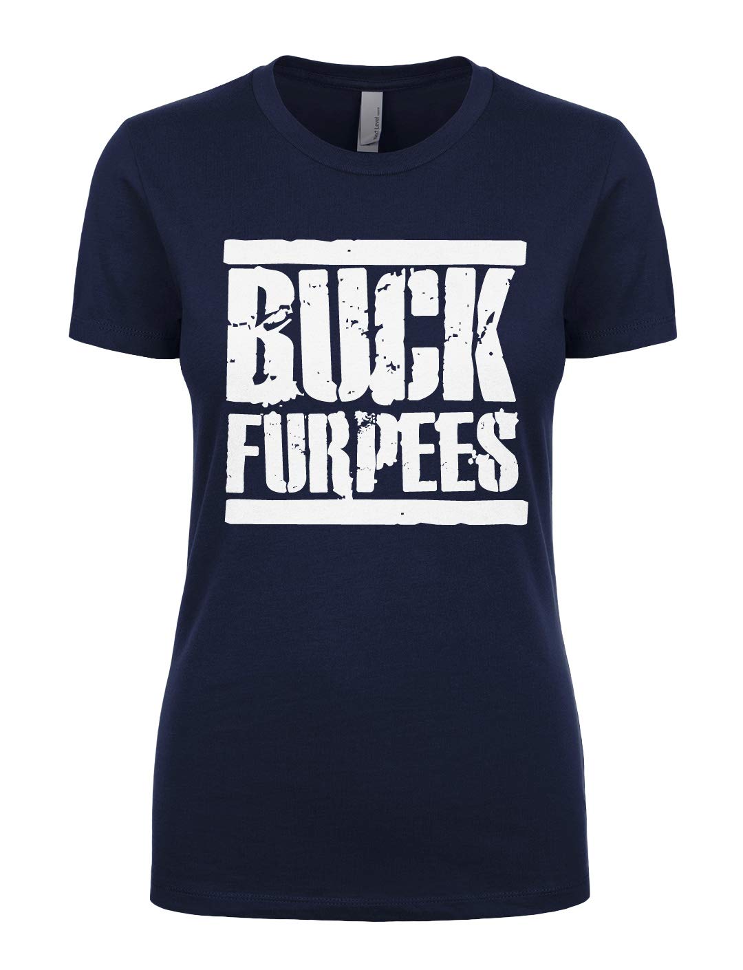 Women's Buck Furpees Fitness Workout Junior T-Shirt - Comfortable Gym & Yoga Activewear for Women & Teens