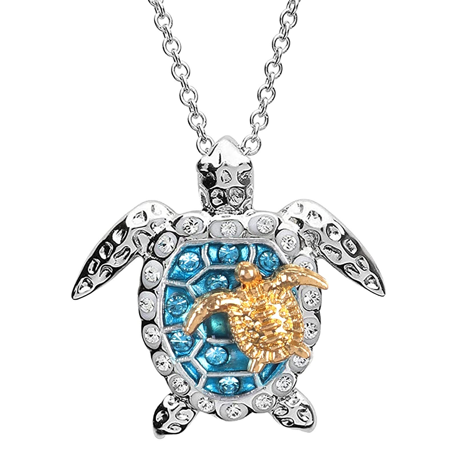 Diamond Micro-Inlaid Metal Necklace for Women - Personalized Zircon Pendant Gift, Elegant Long Chain Jewelry for Parties, Weddings & Special Occasions