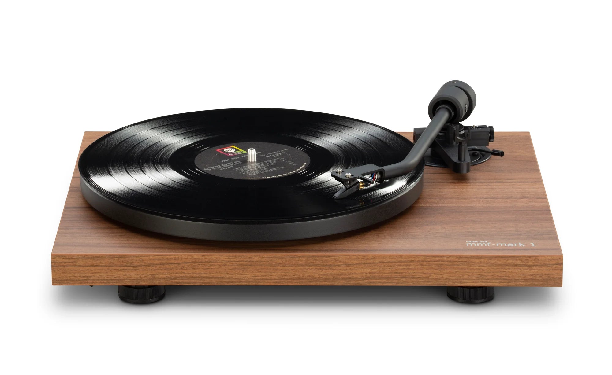 Music Hall MMF Mark 1 Turntable - Belt Drive Vinyl Record Player with Built-in Preamp | Perfect for Home Audio & DJ Setup