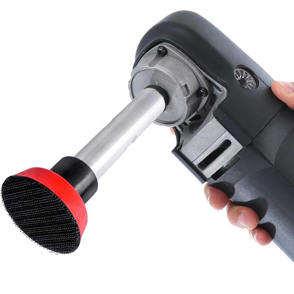 3Pcs Angle Grinder Extension Shaft Set - M14 Thread 2/3/5 Inch Extender Attachments for Rotary Grinders & Car Polishers - Perfect for Hard-to-Reach Areas & Detailing Work