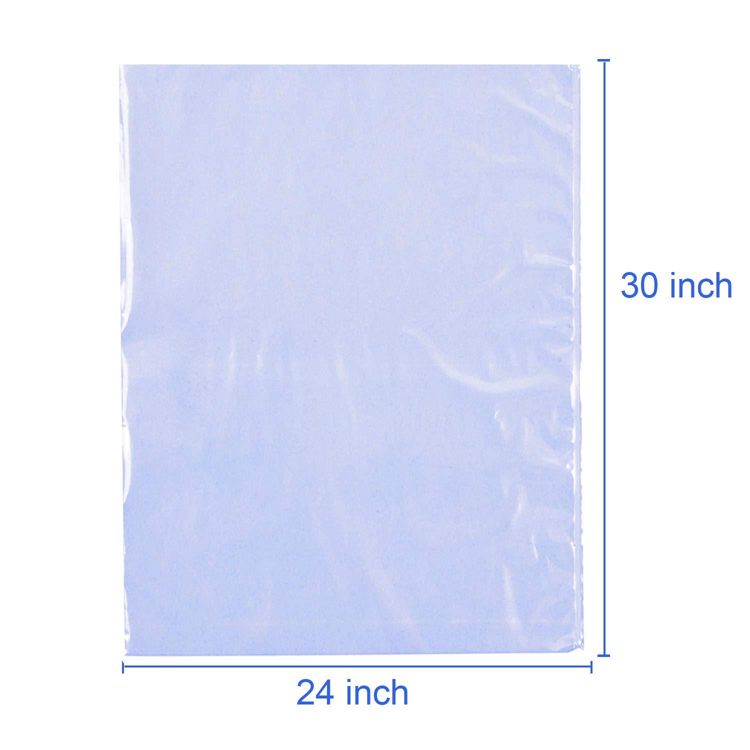 LazyMe Easter Basket Cellophane Shrink Bags - 24x30 Inch Large Clear Shrink Wrap Bags (20 Pack) - Perfect for Easter Gift Wrapping, Party Favors, and Holiday Decorations