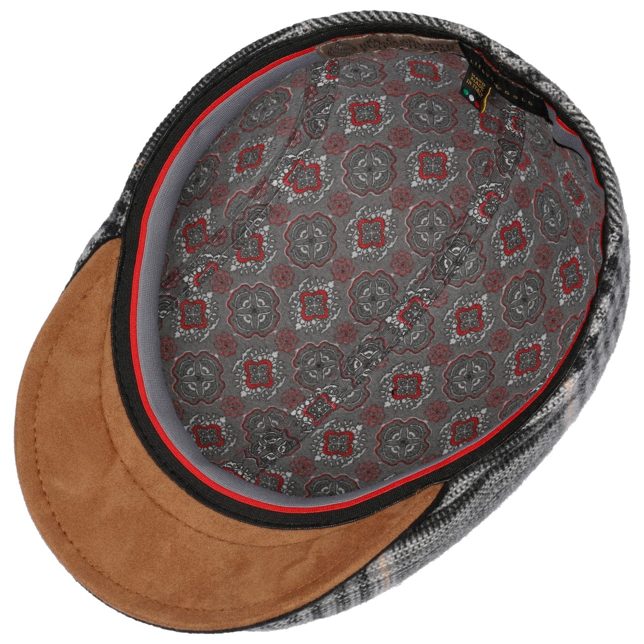 Luxury Robertson Cashmere Flat Cap by Lierys Gold - Premium Wool Winter Hat for Men & Women - Perfect for Outdoor Activities, Travel & Fashion