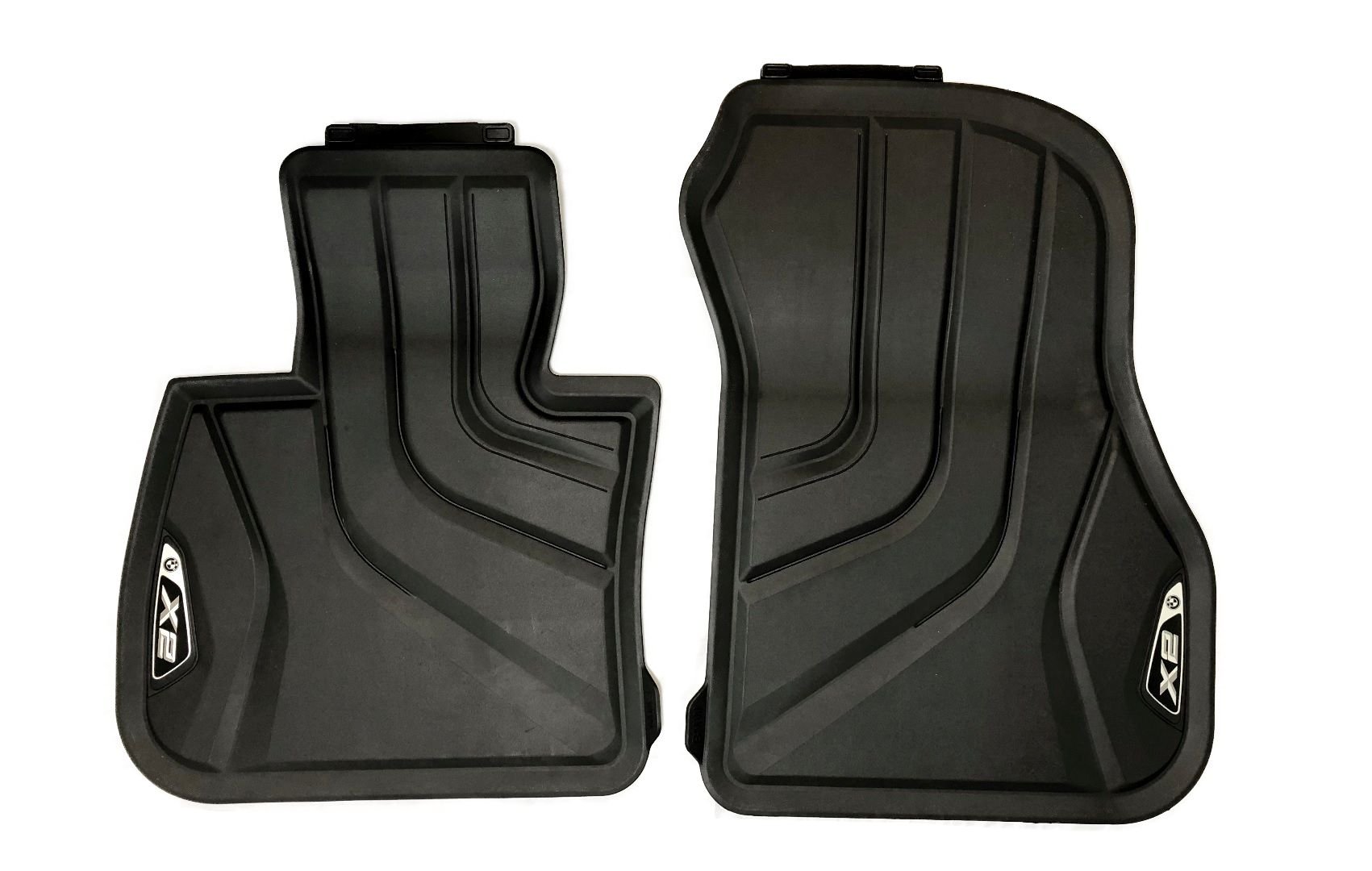 BMW 51472452201 All-Weather Floor Mats for F39 X2 (Set of 2 Front Mats) - Premium Car Accessories for Rain, Snow & Mud Protection - Perfect for Daily Commute & Road Trips
