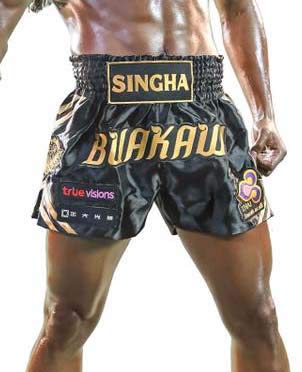Buakaw Banchamek MMA Muay Thai Kickboxing Shorts - Premium Fight Gear for Training & Competition - Perfect for Boxing, Martial Arts & Fitness Workouts
