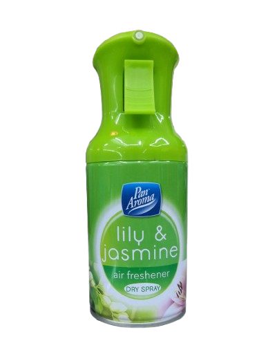 Pan Aroma Lily & Jasmine Scented Air Freshener for Home, Car & Office - Natural Floral Fragrance for Long-Lasting Freshness