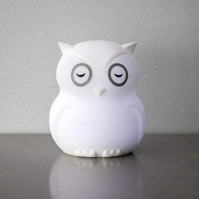 Portable USB Rechargeable Silicone Night Light - Soft Glow for Kids, Nursery, Bedroom, Travel & Camping