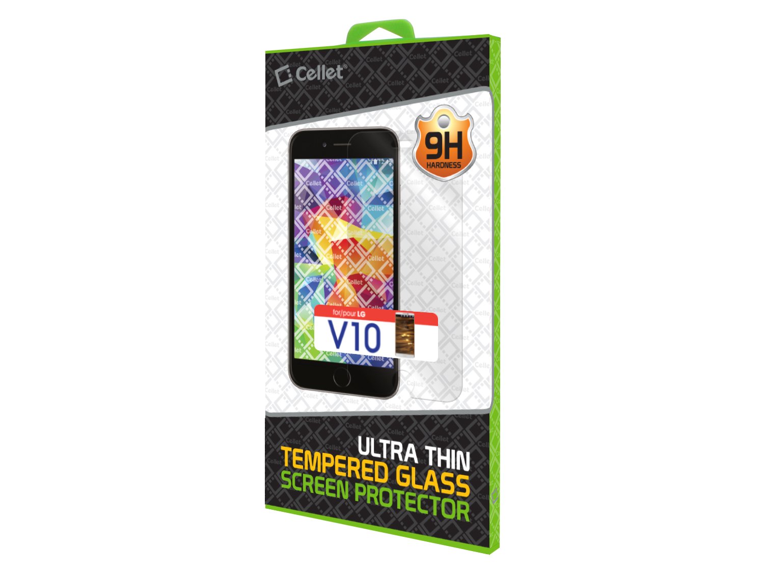 Premium Tempered Glass for LG V10 - Clear Screen Protector for Work & Travel