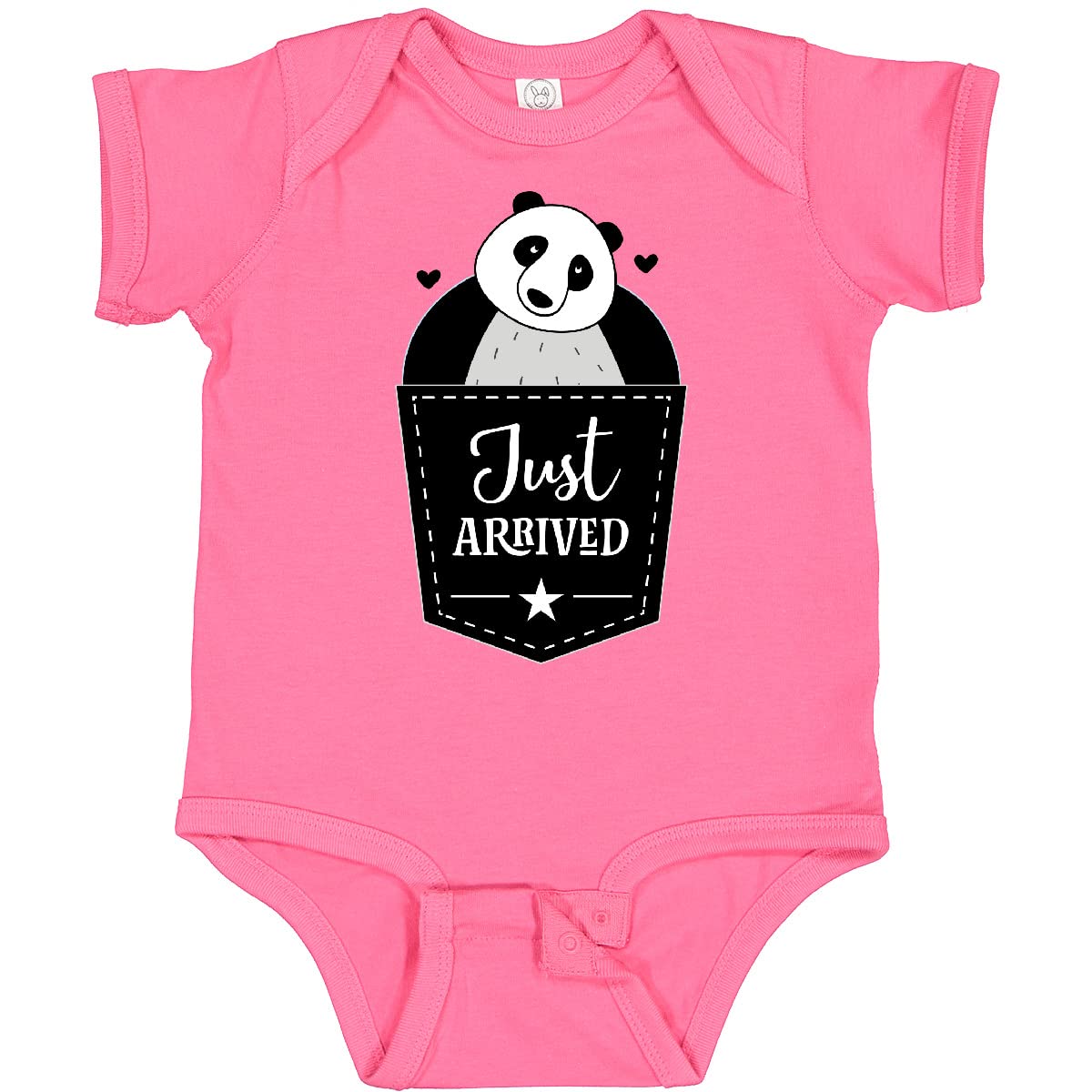 Inktastic Cute Panda Bear Baby Bodysuit - Soft Cotton Newborn Onesie for Boys & Girls - Perfect Baby Shower Gift & Newborn Outfit