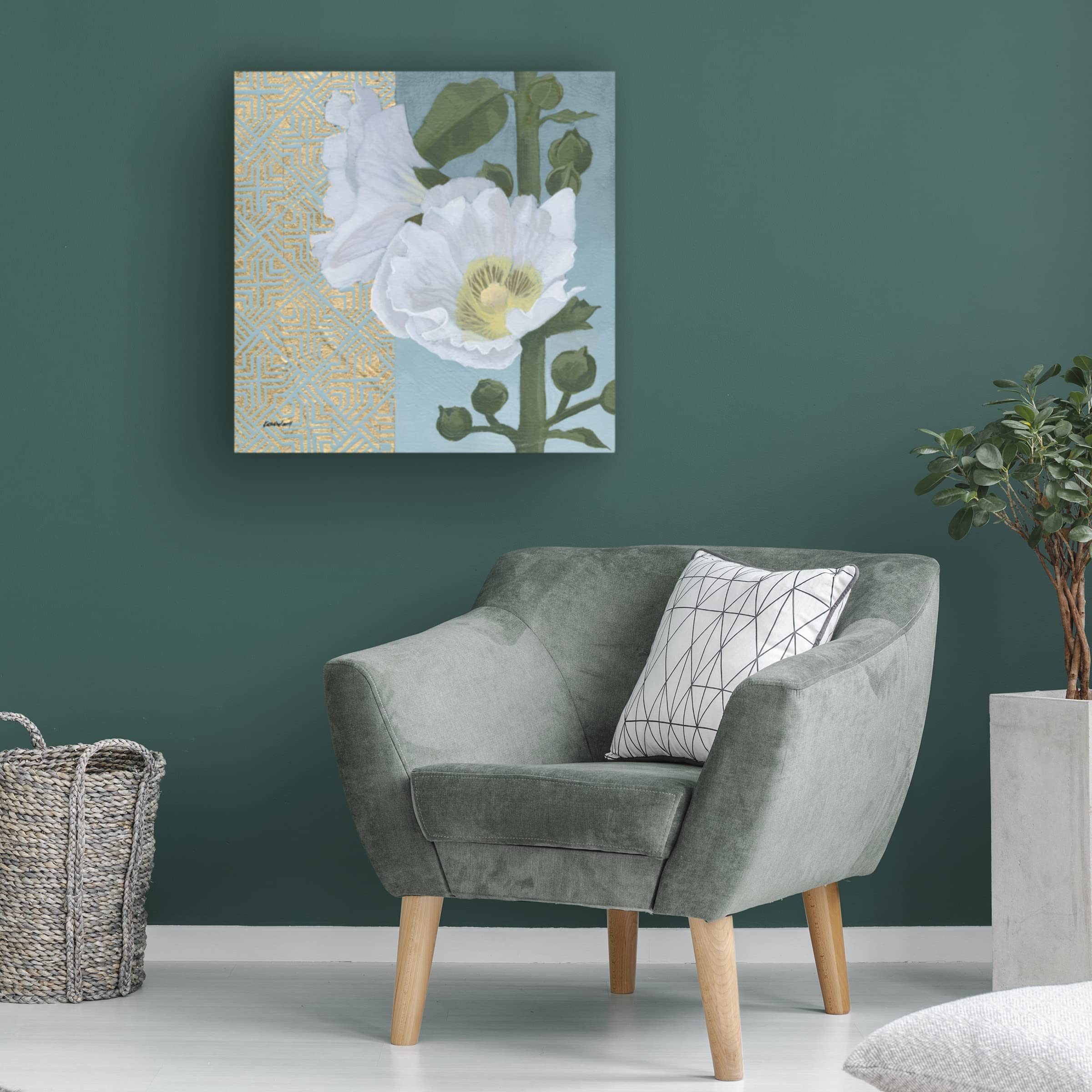 Trademark Fine Art 'Soft Evening III' Canvas Art by Kathrine Lovell - Hand-Painted Landscape Wall Decor for Living Room, Bedroom & Office