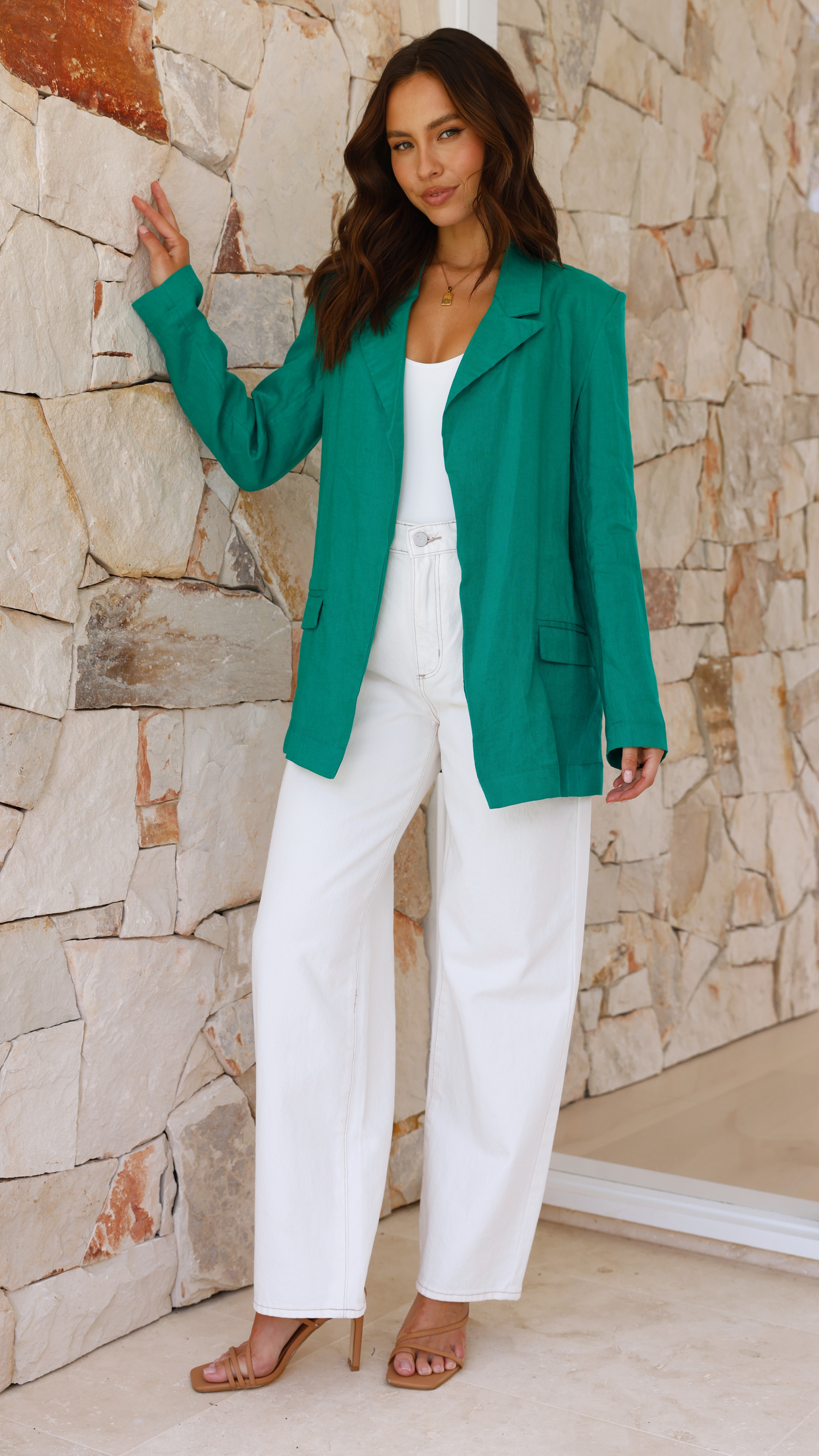 Stylish Mandee Blazer for Women - Trendy Apple Design - Perfect for Office Wear, Business Meetings & Formal Occasions