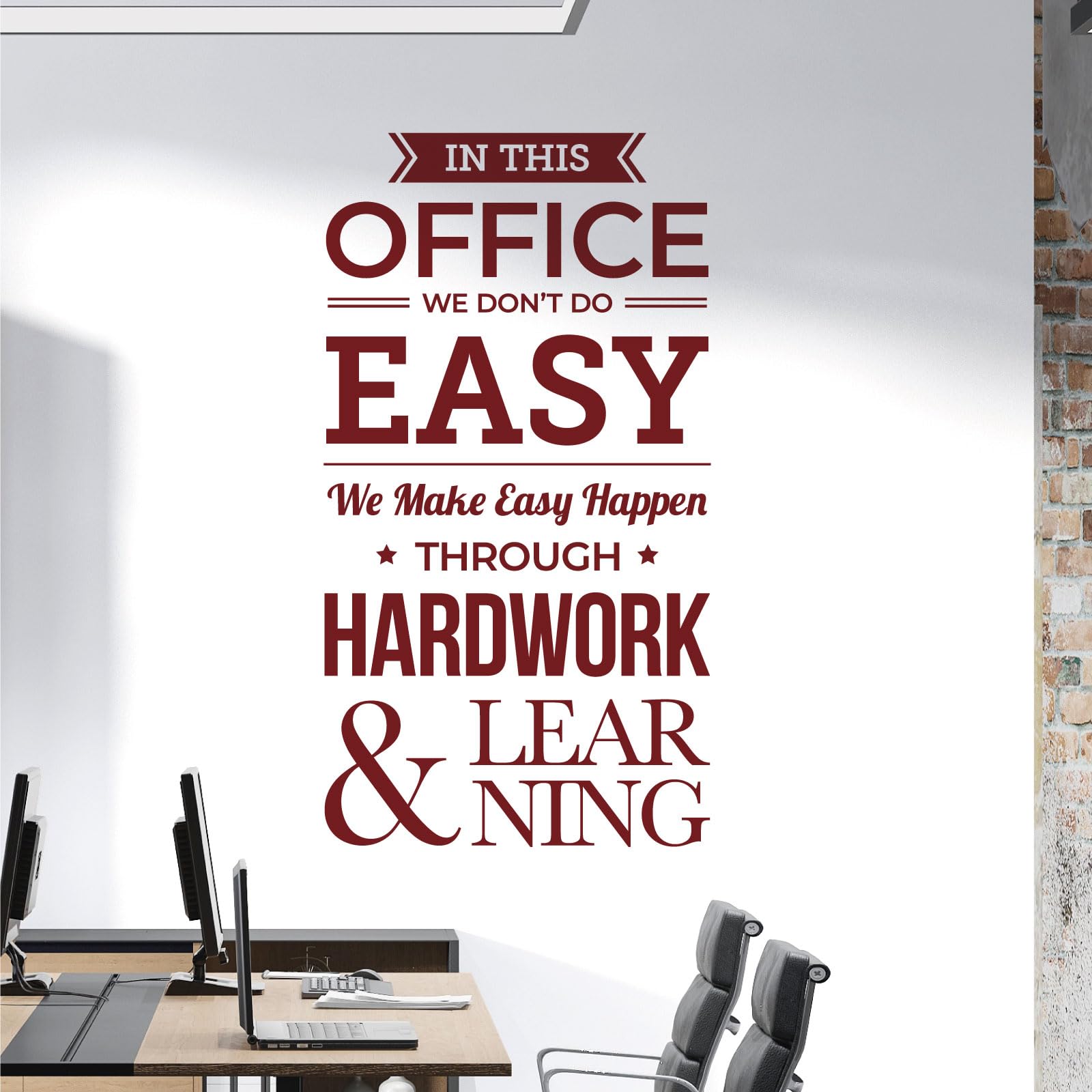 In This Office We Don't Do Easy