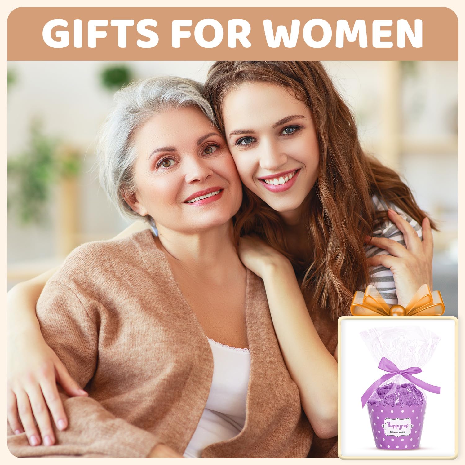 HappyPop Thoughtful Gifts for Women - Birthday, Anniversary, Mother's Day Presents for Sister, Daughter, Aunt & Mother-in-Law | Perfect for Holidays, Special Occasions & Just Because Gifts