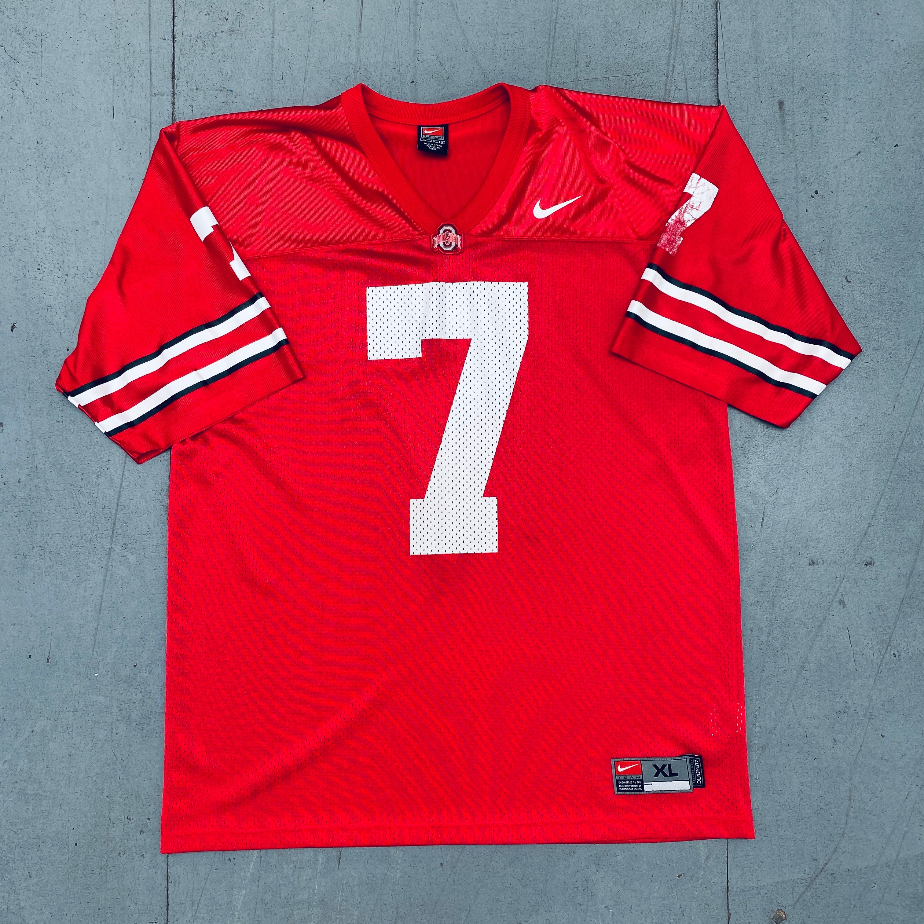 Ohio State Buckeyes Chris Gamble #7 Nike Football Jersey - XL Size for Men, Official NCAA College Sports Fan Apparel - Perfect for Game Day, Tailgating, and Buckeyes Fan Gifts