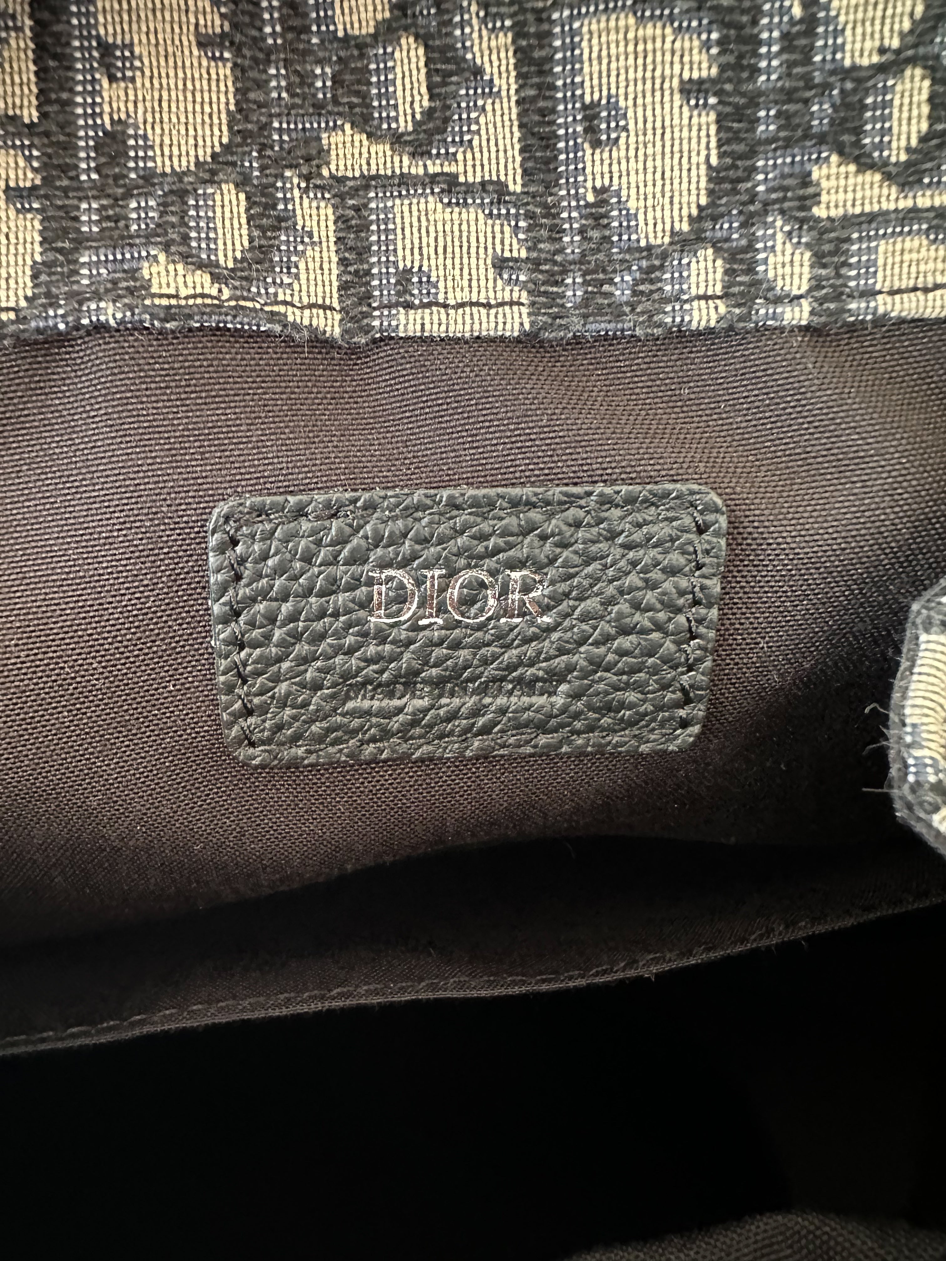 Dior Beige Oblique Saddle Backpack - Luxury Designer Shoulder Bag for Women | Perfect for Travel, Work & Everyday Use