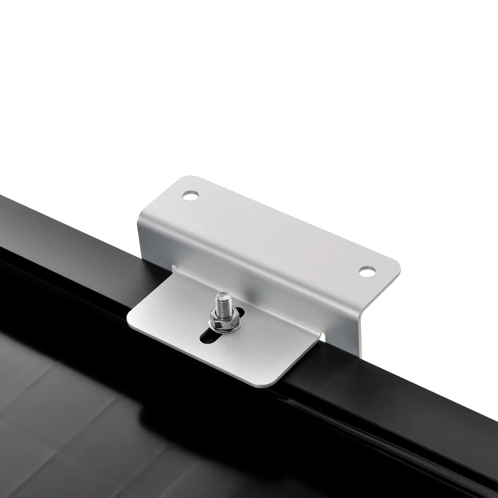 Premium Solar Panel Mounting Z Brackets with Stainless Steel Screws - Set of 4 for RV, Boat & Off-Grid Solar Installations - Heavy Duty Aluminum Solar Racking Hardware