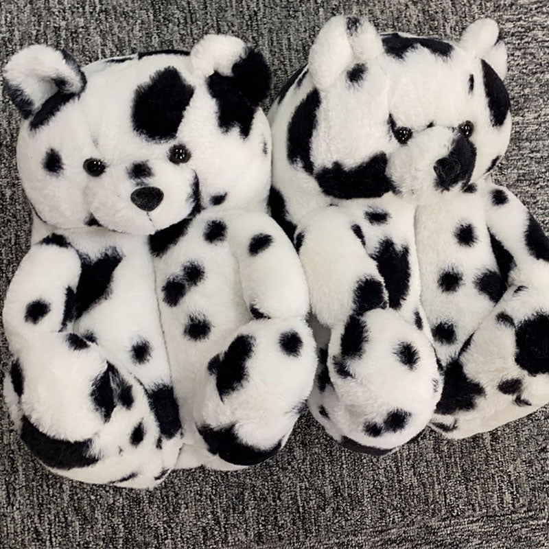 Cozy Women's Teddy Bear Slippers - Soft Plush House Shoes for Indoor Comfort & Warmth - Perfect Gift for Her, Christmas, Valentine's Day & Relaxing at Home