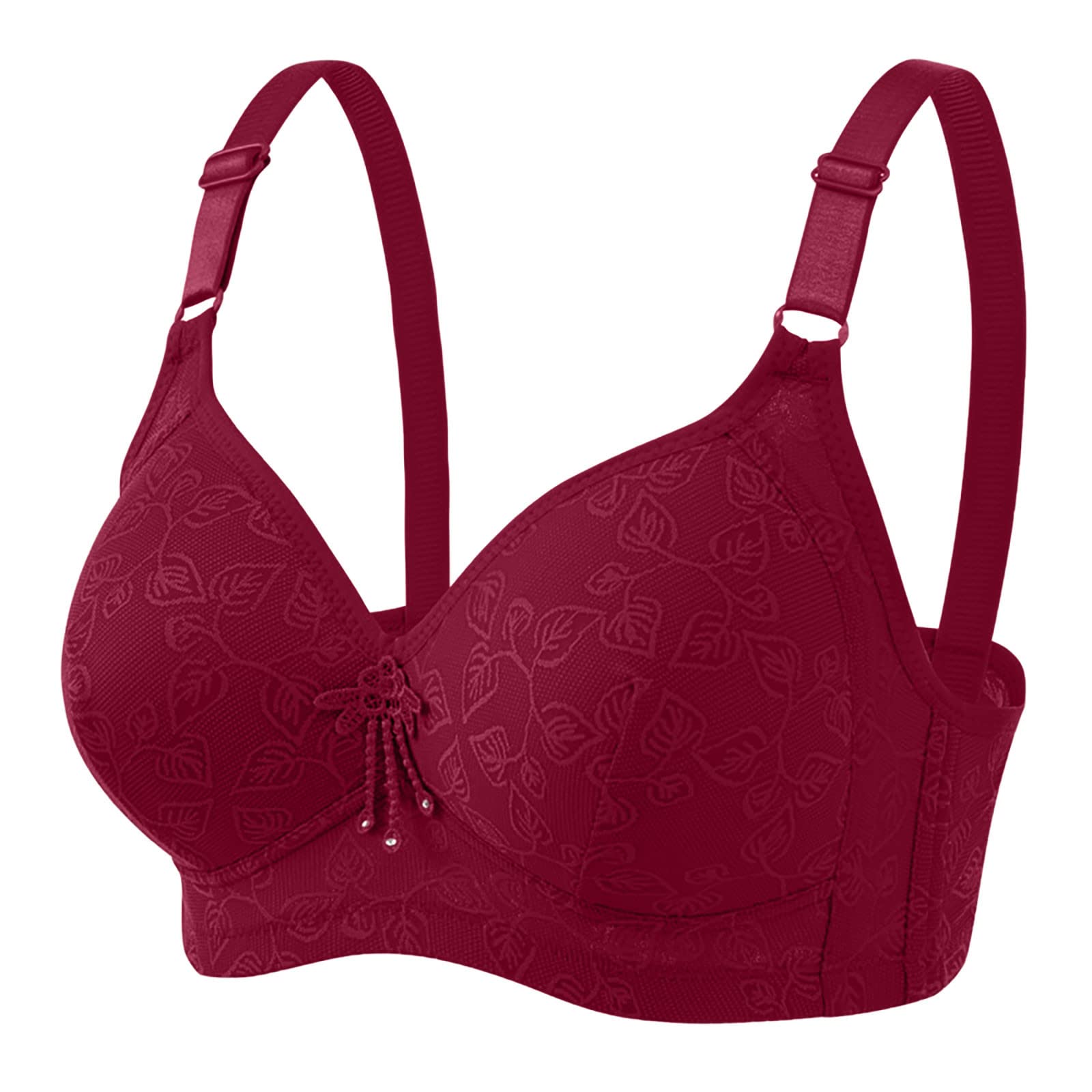 Wireless Push-Up Bralette for Women - Comfortable No Underwire Lingerie Bustier - Perfect for Yoga, Sleepwear & Everyday Comfort