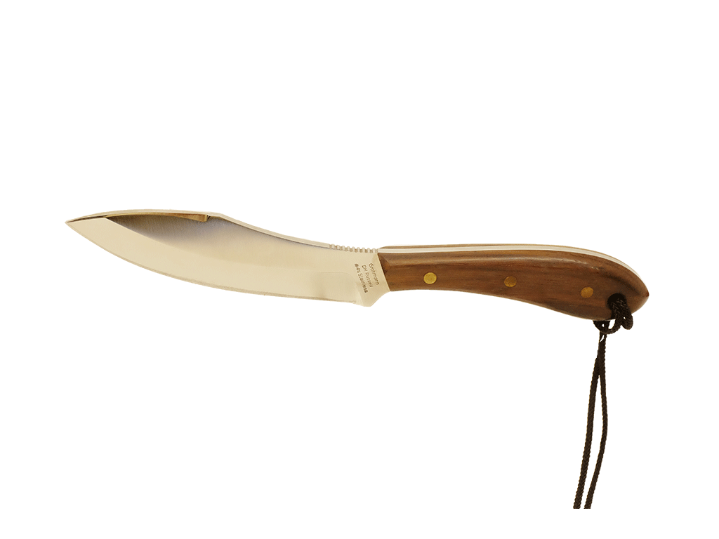 Premium Grohman #4s Stainless Steel Survival Knife - 5.5 Inch Sharp Blade with Genuine Leather Sheath - D.H. Russell Canadian Belt Knife for Outdoor Camping, Hunting & Bushcraft Adventures