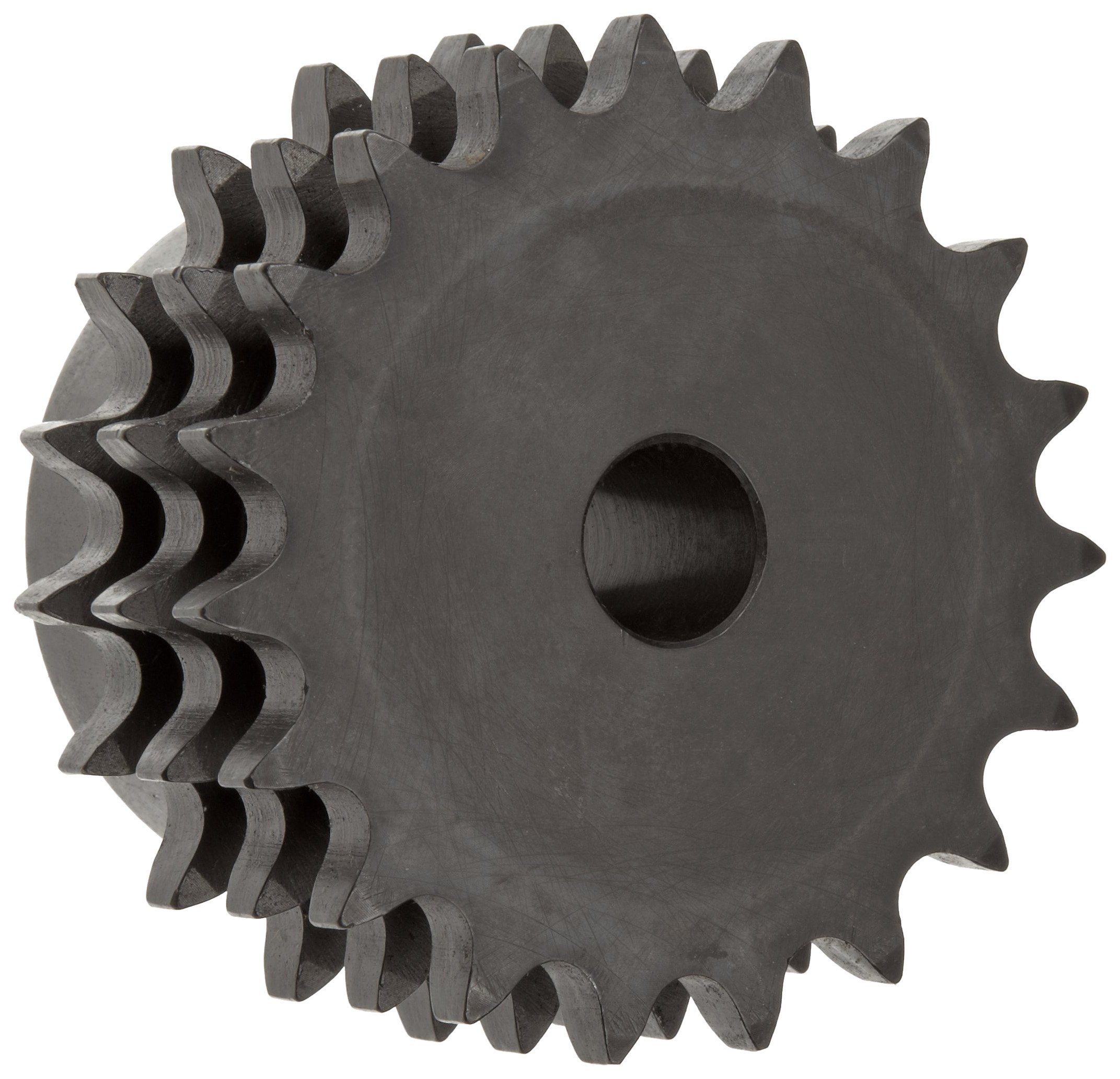 Martin Roller Chain Sprocket - Hardened Teeth, Reboreable Type B Hub, Triple Strand 40 Chain Size (0.5