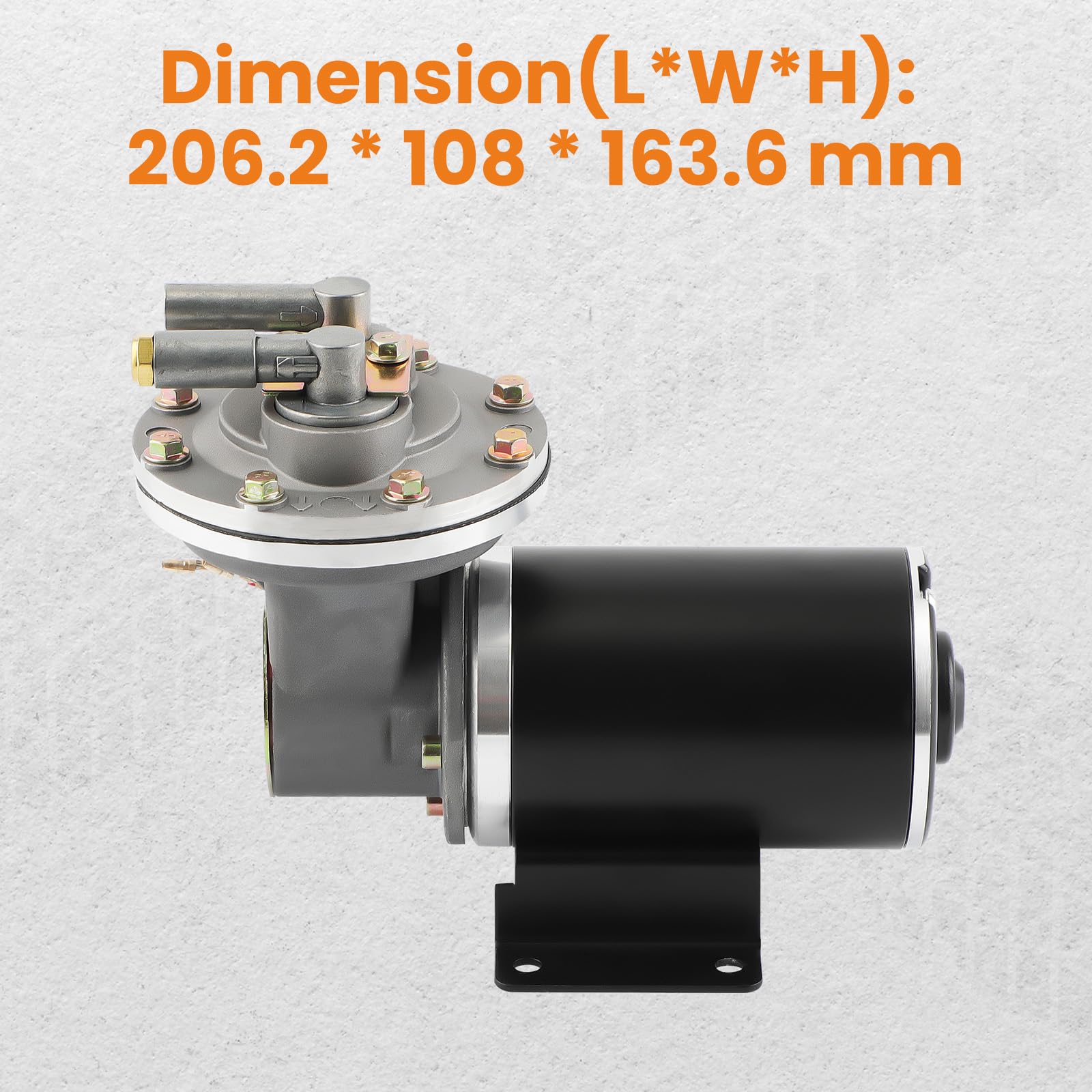 maXpeedingrods 28146 12V Electric Vacuum Pump Kit - Universal Brake Booster Vacuum Pump for Cars & Trucks (18-22