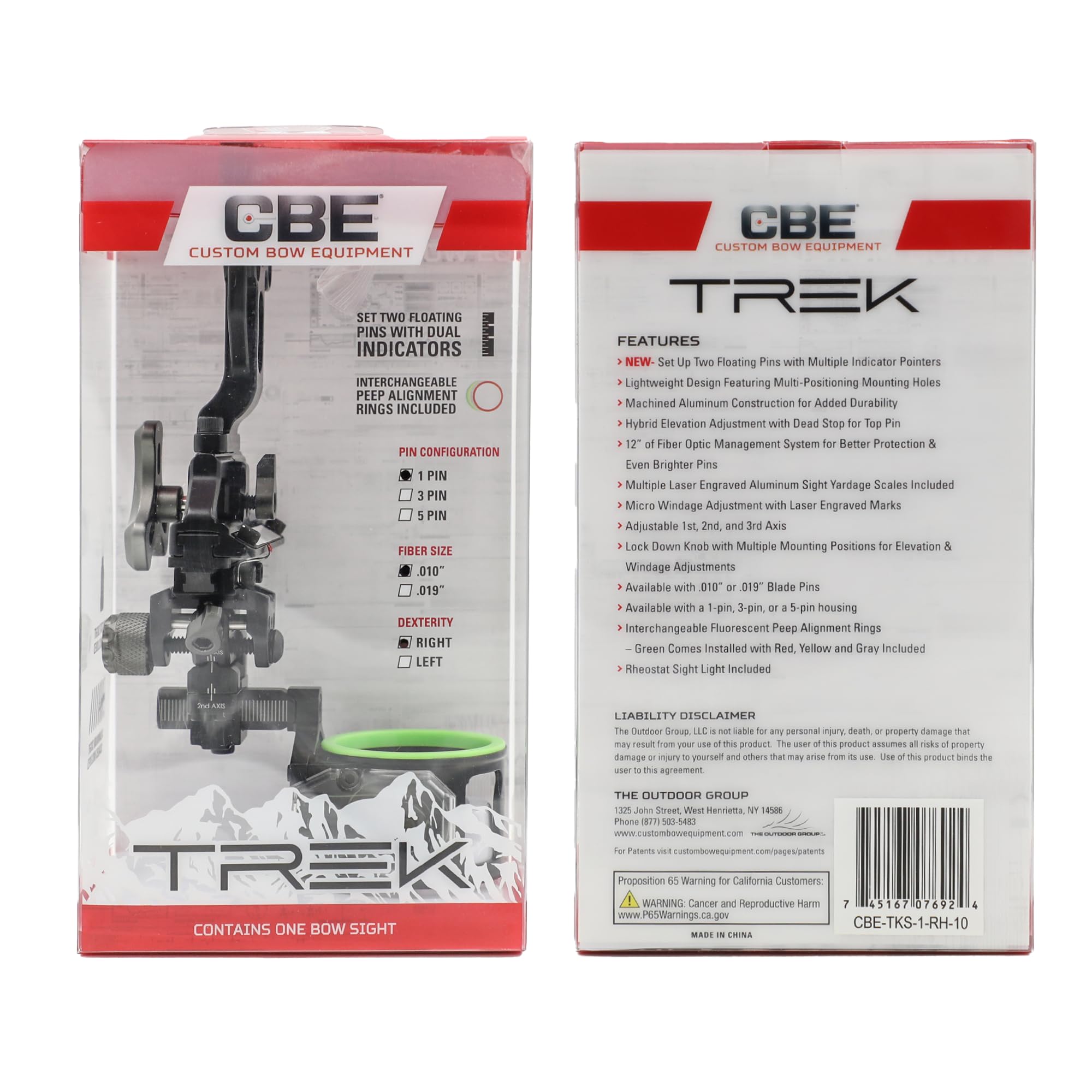 Trek 1-PIN .010