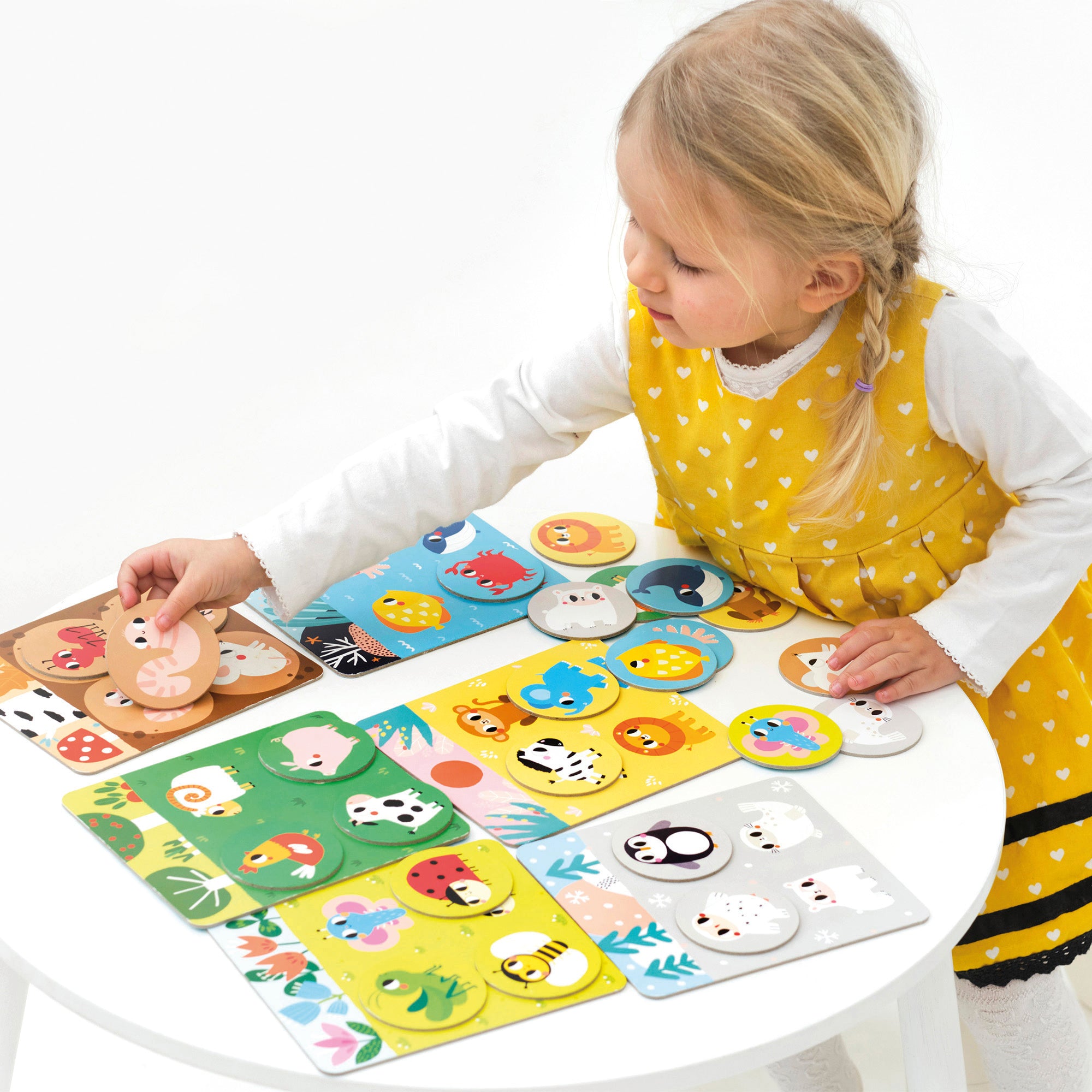 Banana Panda Let's Play Habitat Bingo - Animal Homes Game for Kids to Boost Memory Skills | Fun Educational Toy for Family Game Night & Classroom Learning