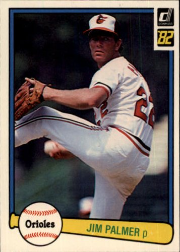1982 Donruss Jim Palmer #231 Baseball Card - MLB Hall of Fame Pitcher Collectible for Sports Memorabilia & Trading Card Enthusiasts