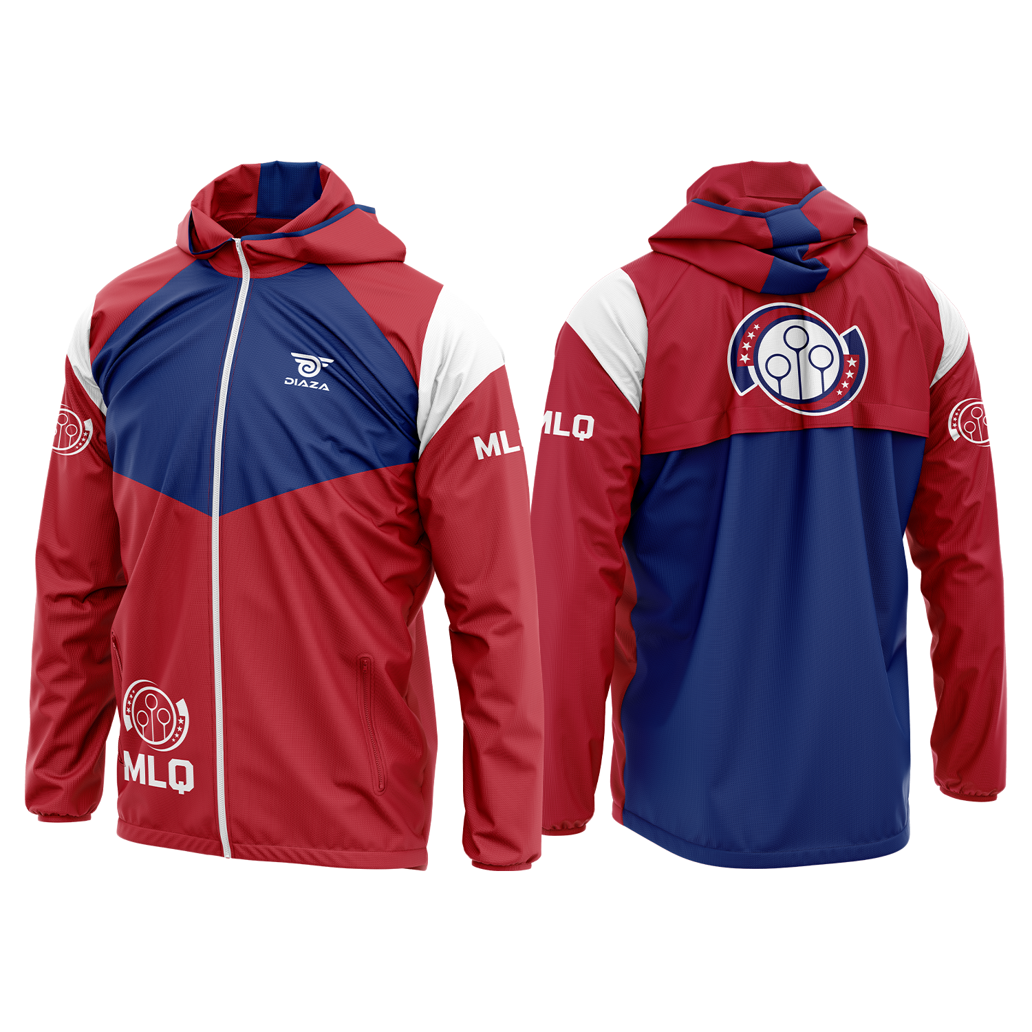 MLQ Windrunner Jacket - Lightweight Waterproof Windbreaker for Outdoor Running & Hiking | Perfect for Trail Adventures & Travel