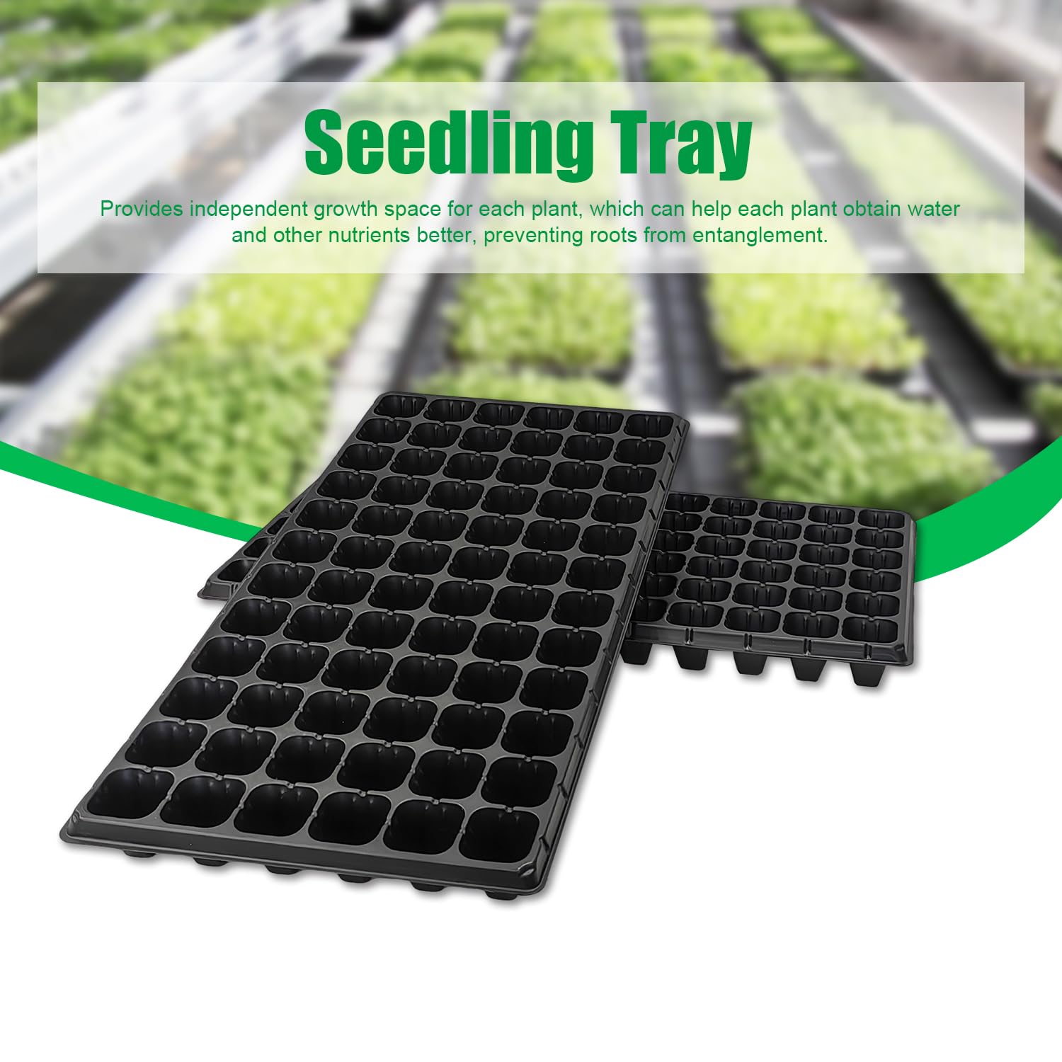 72 Cell Seed Starter Trays - Heavy Duty 21