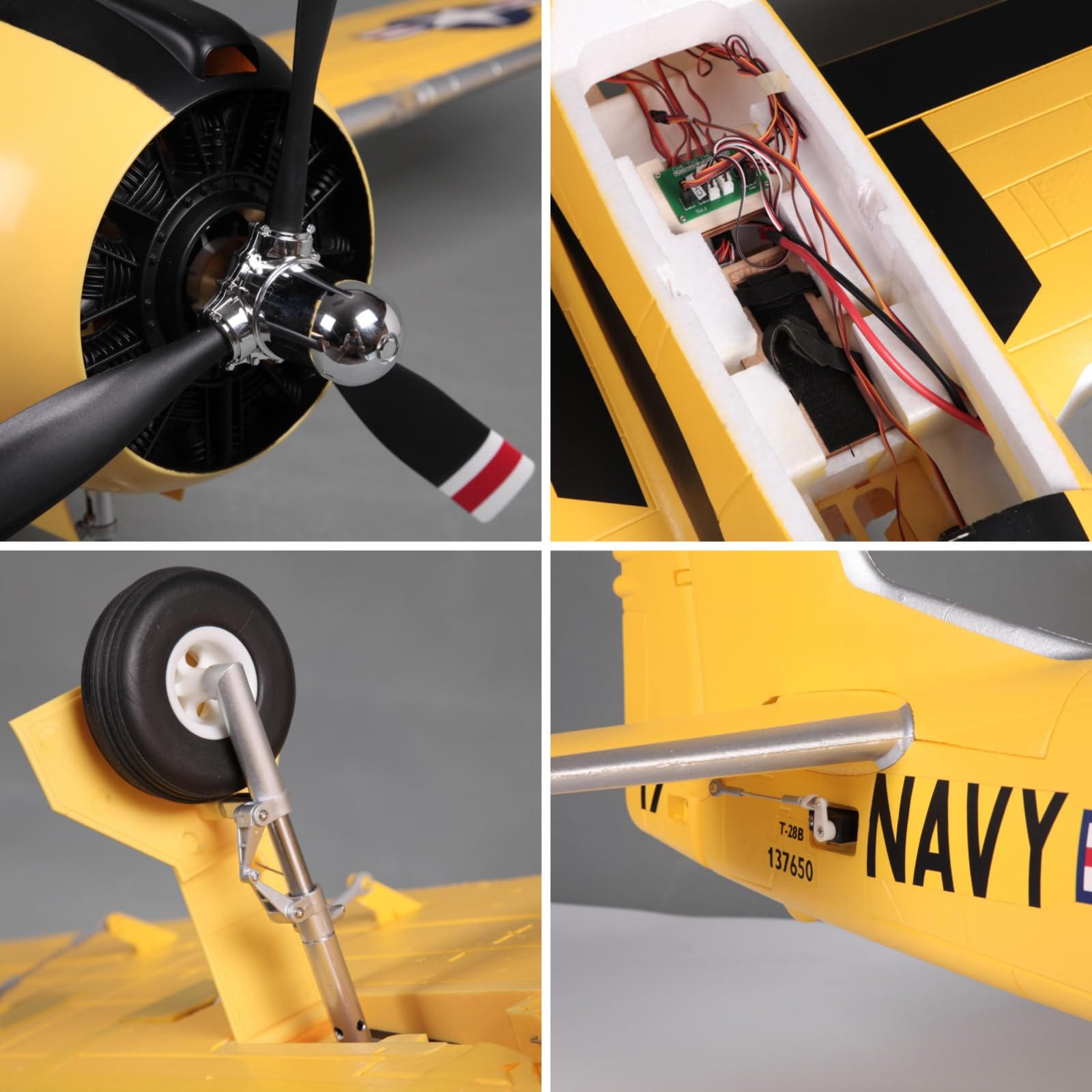 FMS T-28D Trojan V4 1400mm (55.1