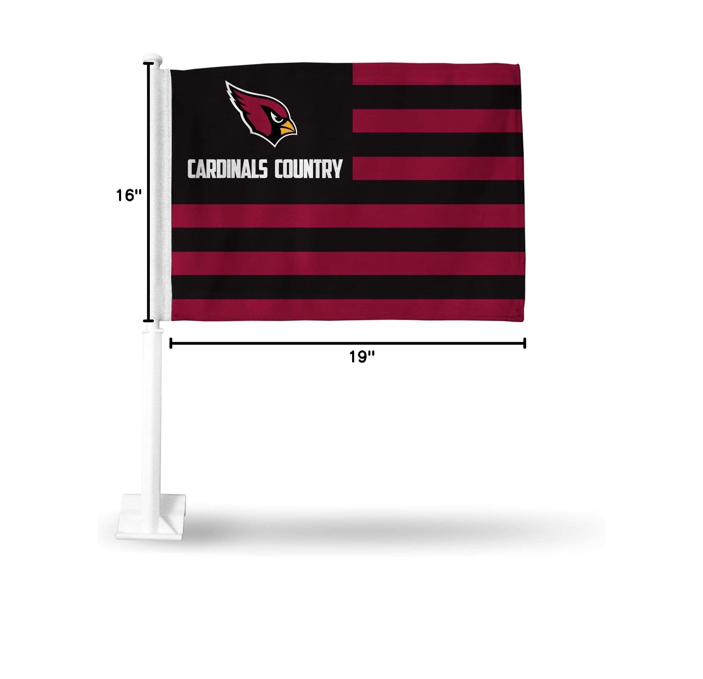 NFL Car Flag Double Sided - Officially Licensed Team Logo - Premium Quality Car Accessory for Game Day Tailgating & Road Trips - Perfect for Football Fans & Sports Enthusiasts