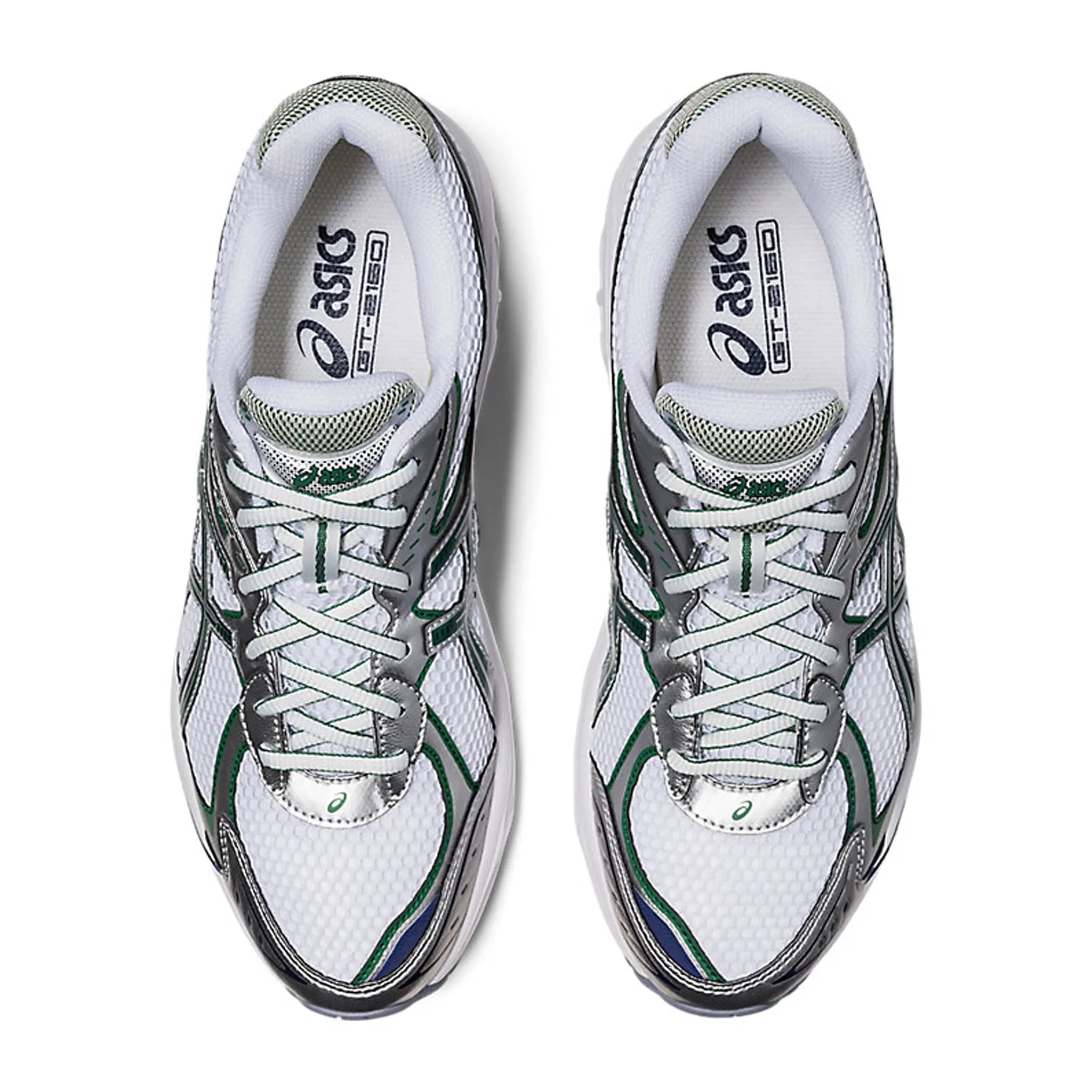 ASICS GT 2160 Running Shoes for Men - White Shamrock Color - Lightweight Cushioned Sneakers for Jogging, Gym Workouts & Daily Wear