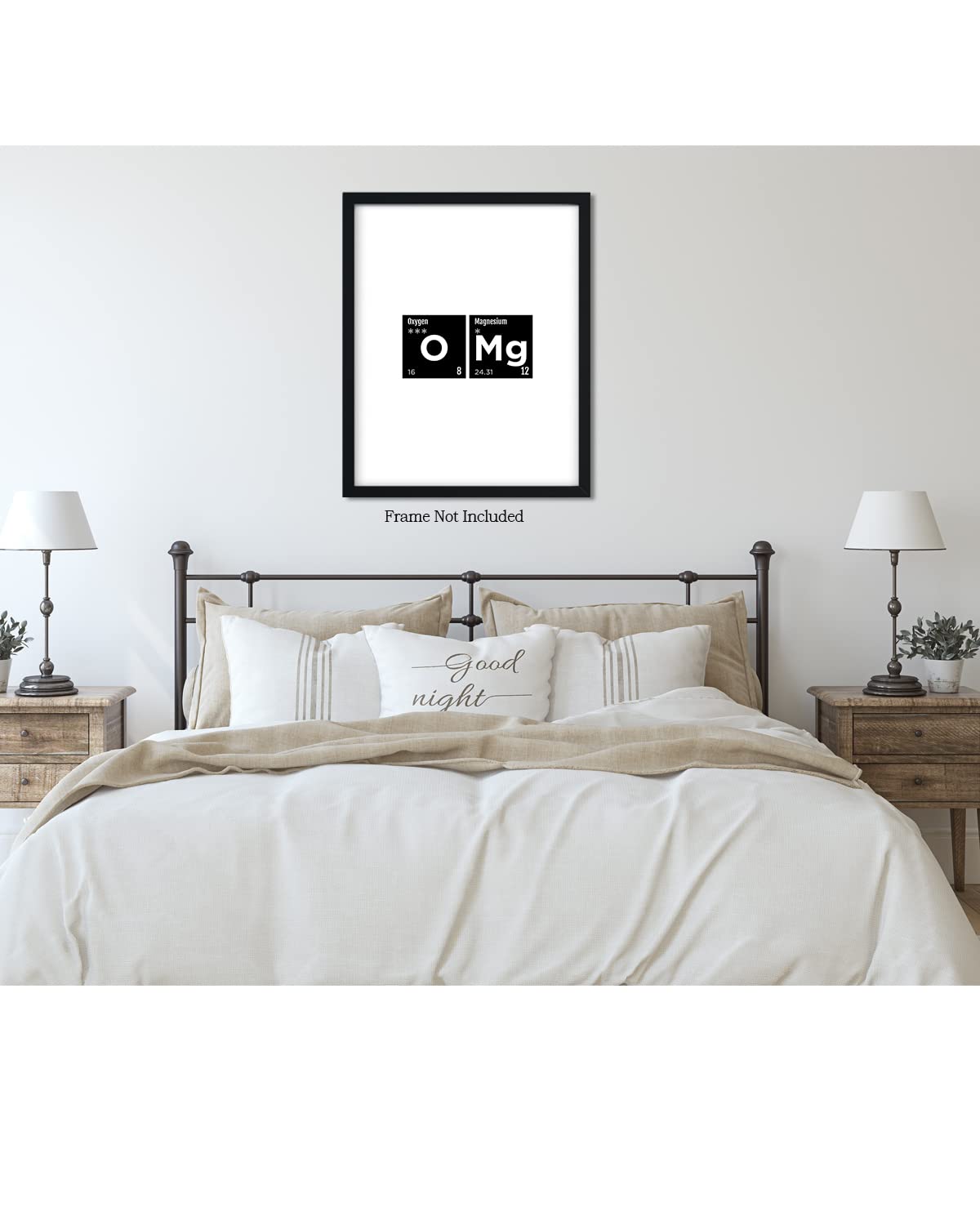 Govivo Organic Chemistry Science Wall Art - 16x20 Unframed Poster for Classroom Decor, Teacher Gifts, Office & Cubicle Decoration | Perfect STEM Education & Science Lab Decor